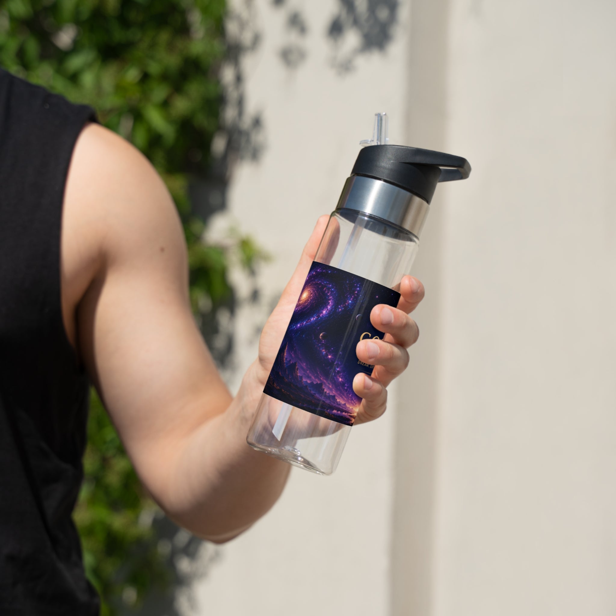 Cosmic Collection 20oz Tritan Sport Bottle — Galaxy Water Bottle