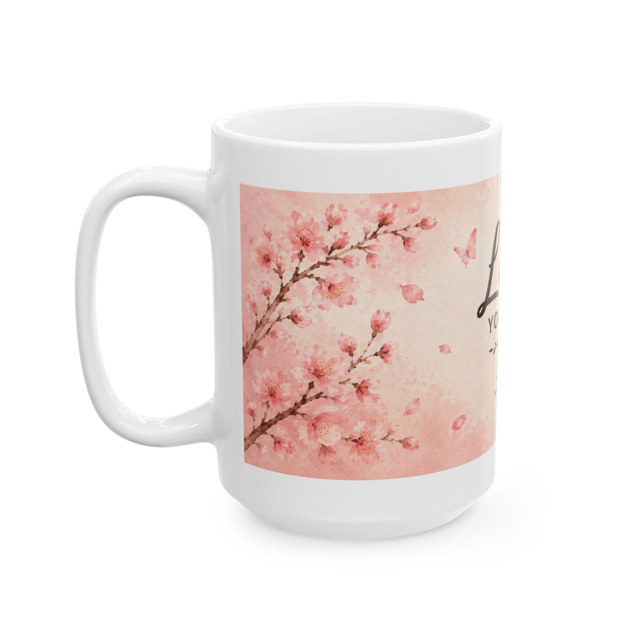 Love Yourself Ceramic Mug (11oz, 15oz) | Self Love Coffee Mug | Planet of Thoughts
