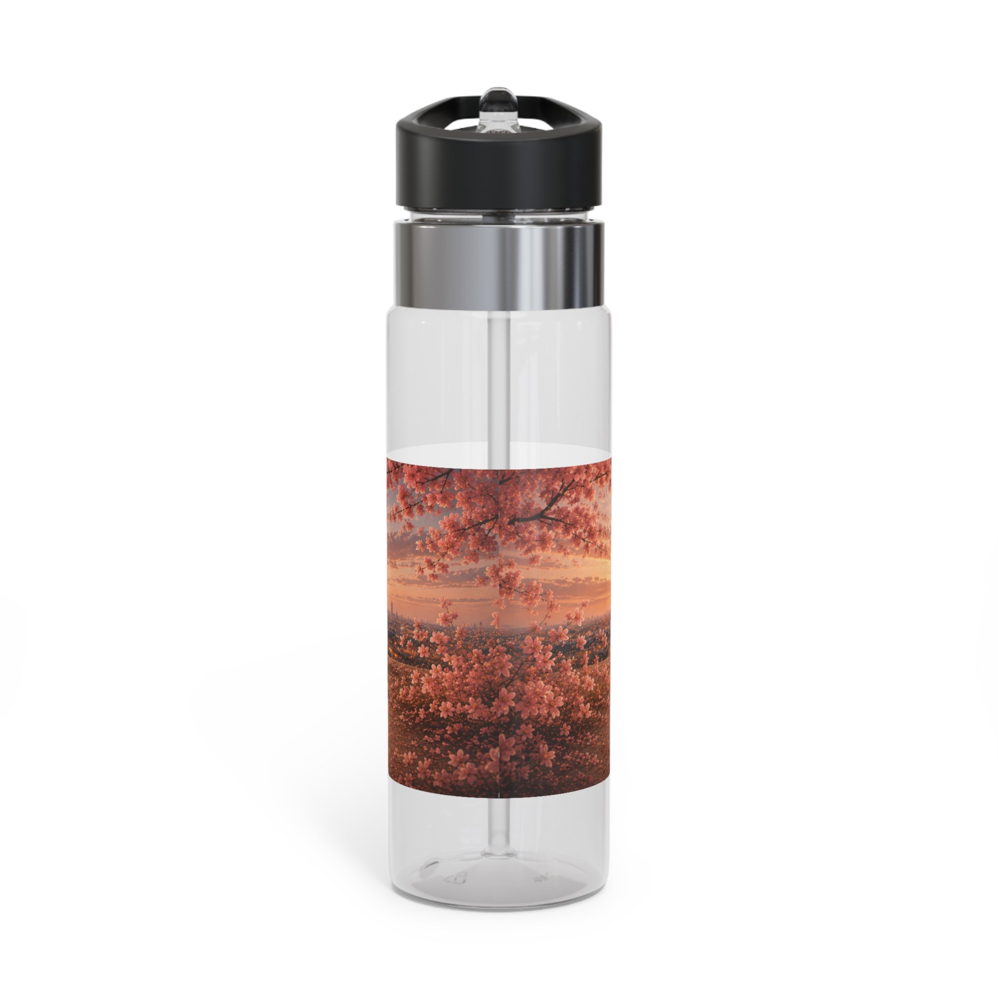 Girl & Boy Sunset Couple Sport Bottle — 20oz Tritan Water Bottle