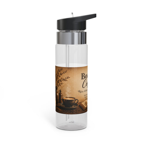 Books & Coffee 20oz Tritan Sport Bottle — Vintage Library Coffee Lover Water Bottle