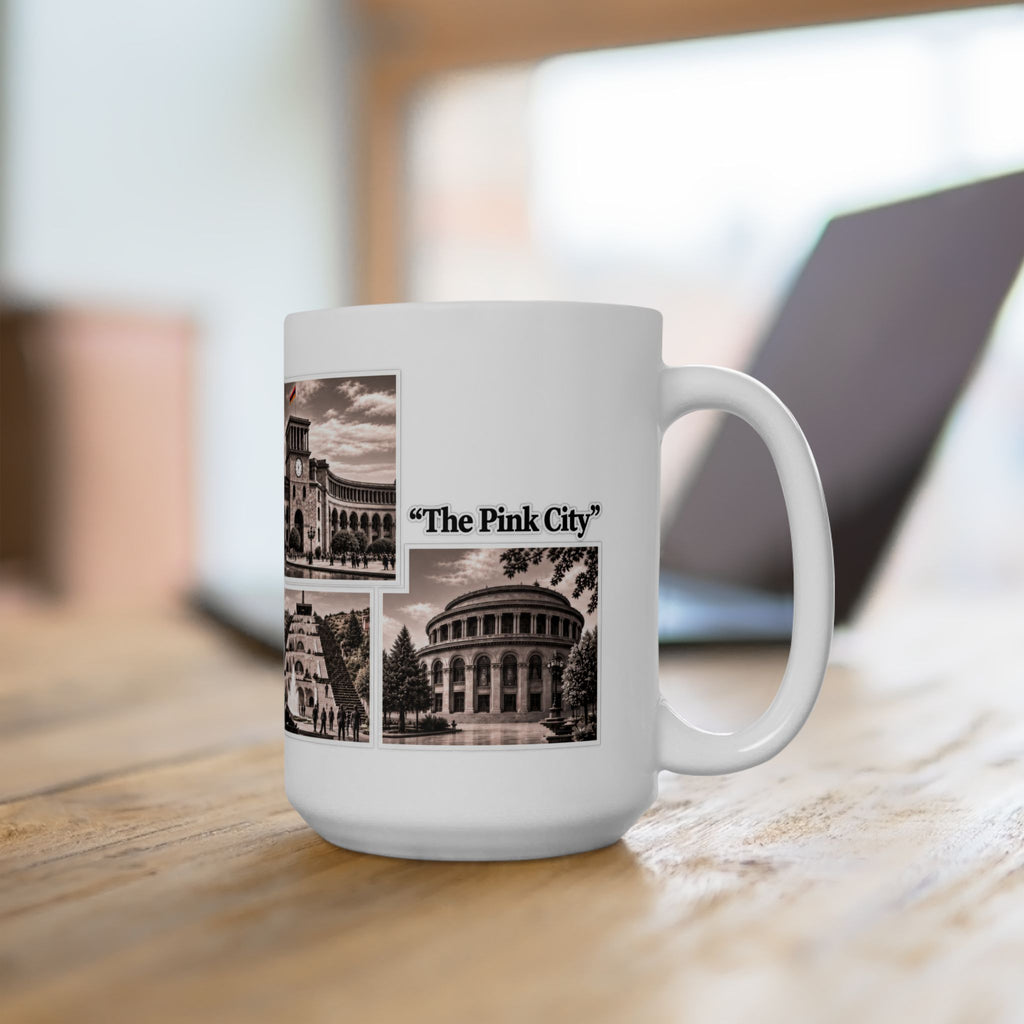Yerevan Photo Collage Ceramic Mug – Armenian Souvenir Gift (11oz & 15oz)