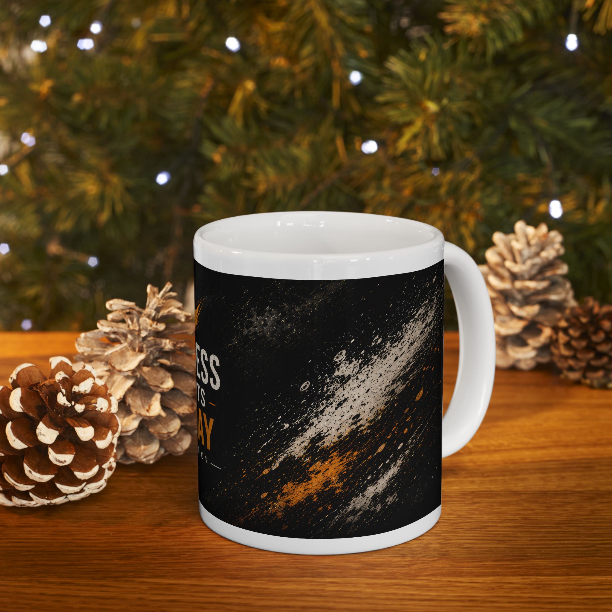Success Starts Today Ceramic Mug (11oz, 15oz) | Motivational Coffee Mug | Planet of Thoughts