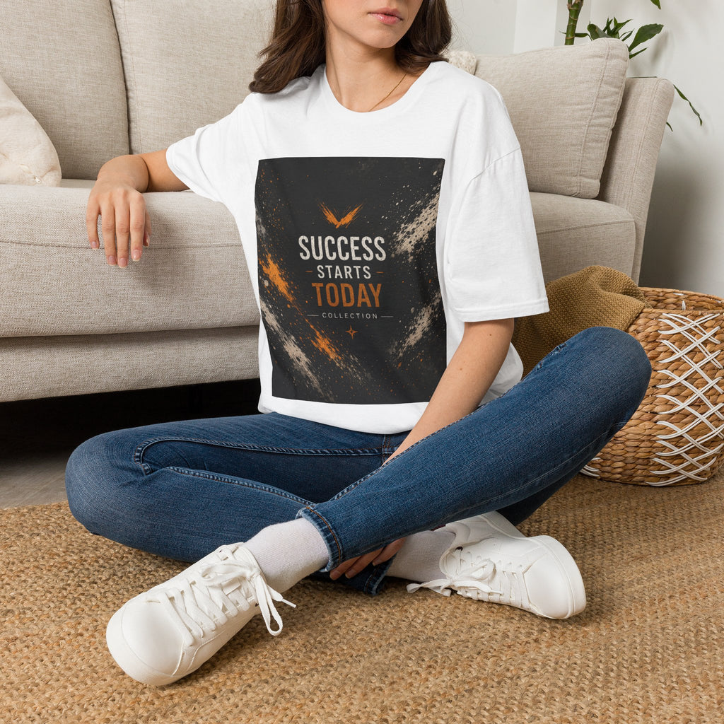 “Success Starts Today” Motivational Tee — Inspirational Graphic T-Shirt