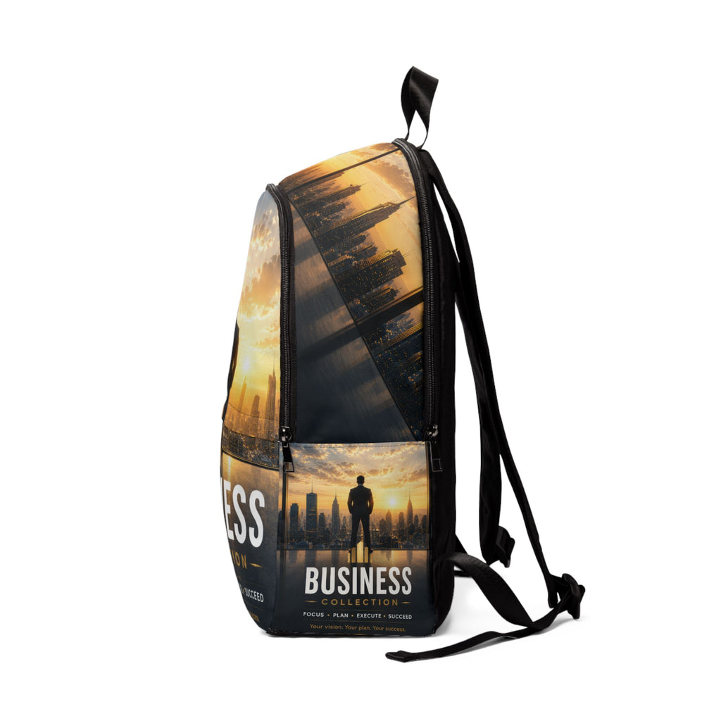 Business Collection Backpack — Motivational Cityscape Work & Commute Bag