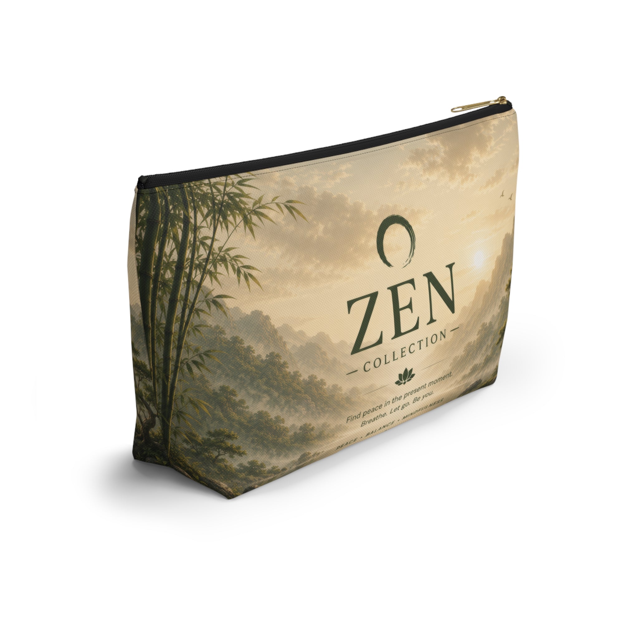 Zen Collection Accessory Pouch — T-Bottom Makeup & Travel Bag