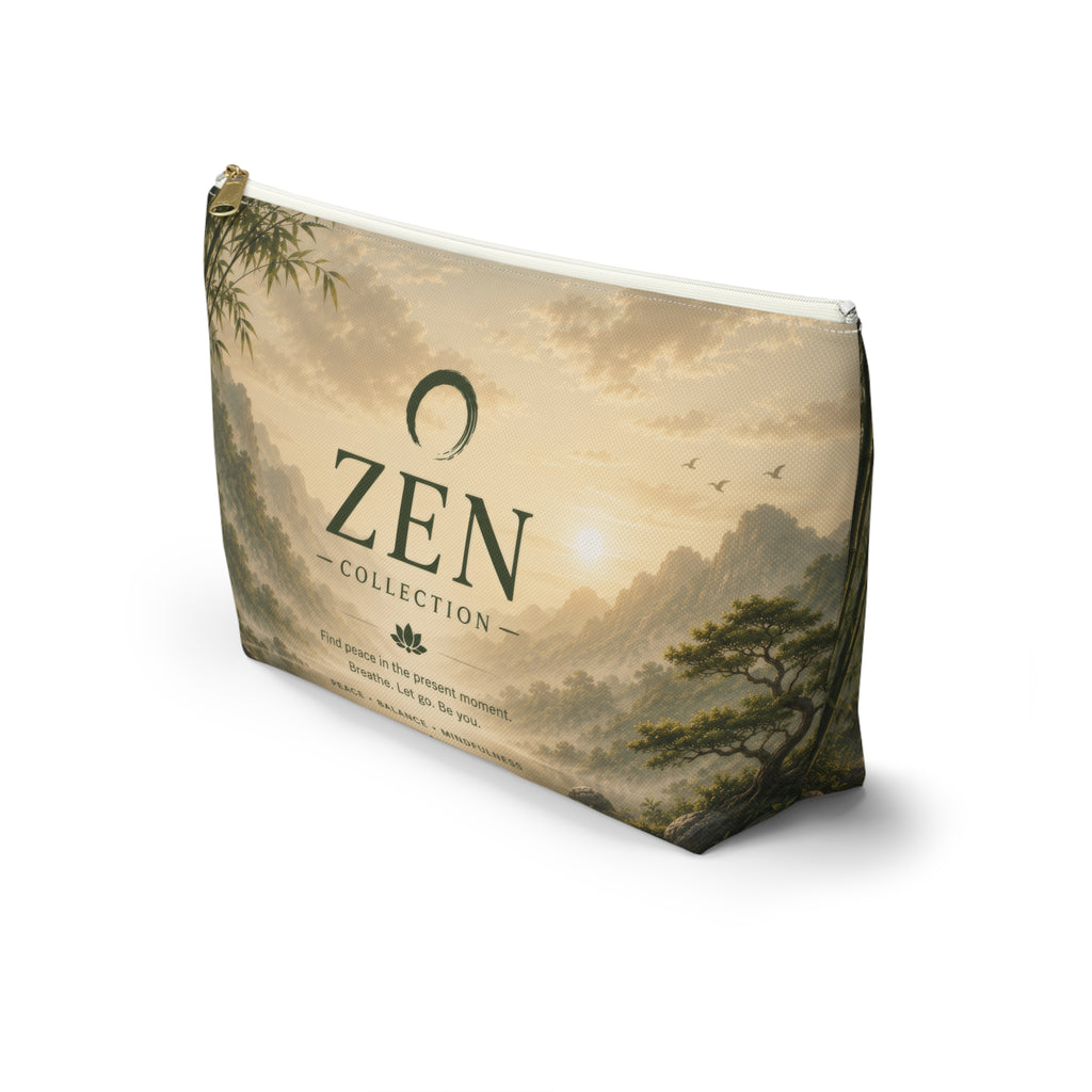 Zen Collection Accessory Pouch — T-Bottom Makeup & Travel Bag