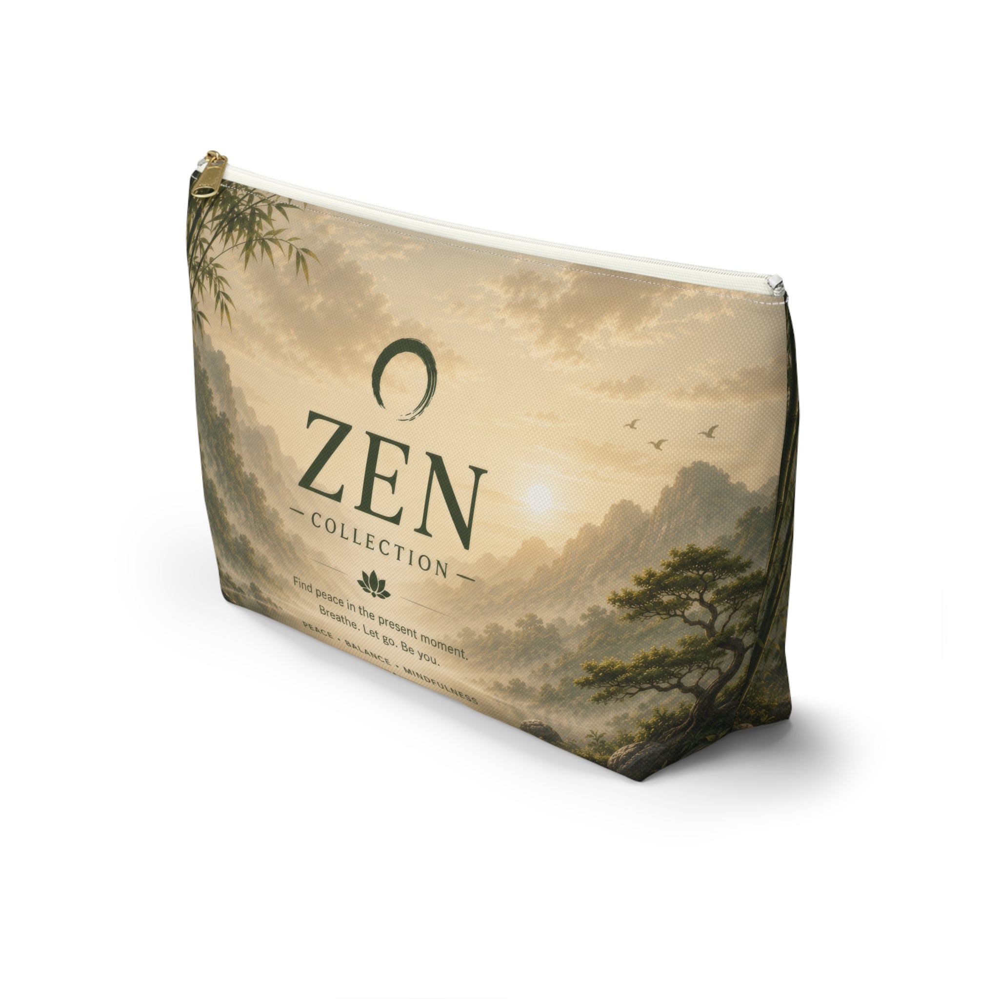 Zen Collection Accessory Pouch — T-Bottom Makeup & Travel Bag