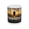 Business Ceramic Mug (11oz, 15oz) | Office Coffee Mug | Planet of Thoughts