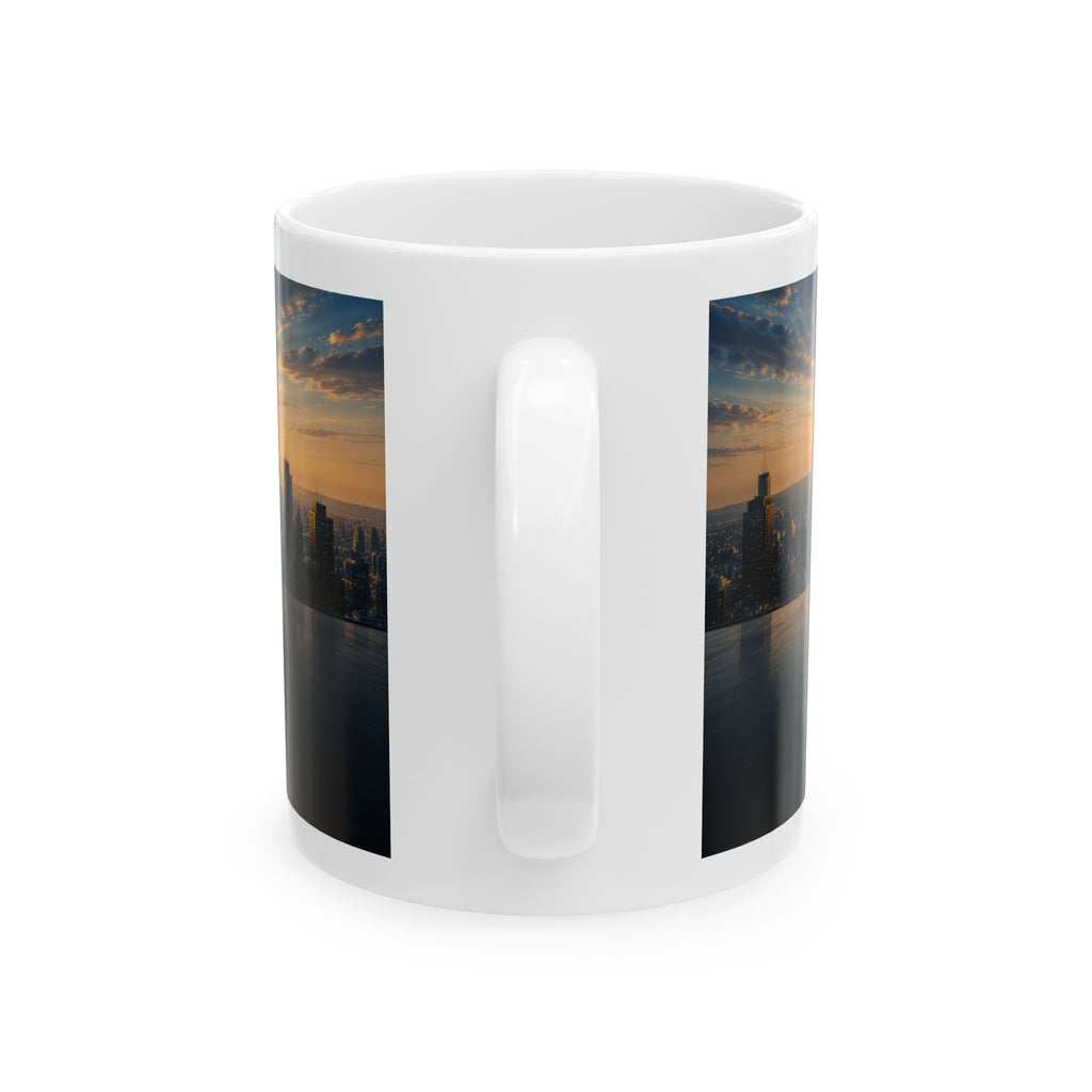 Business Ceramic Mug (11oz, 15oz) | Office Coffee Mug | Planet of Thoughts