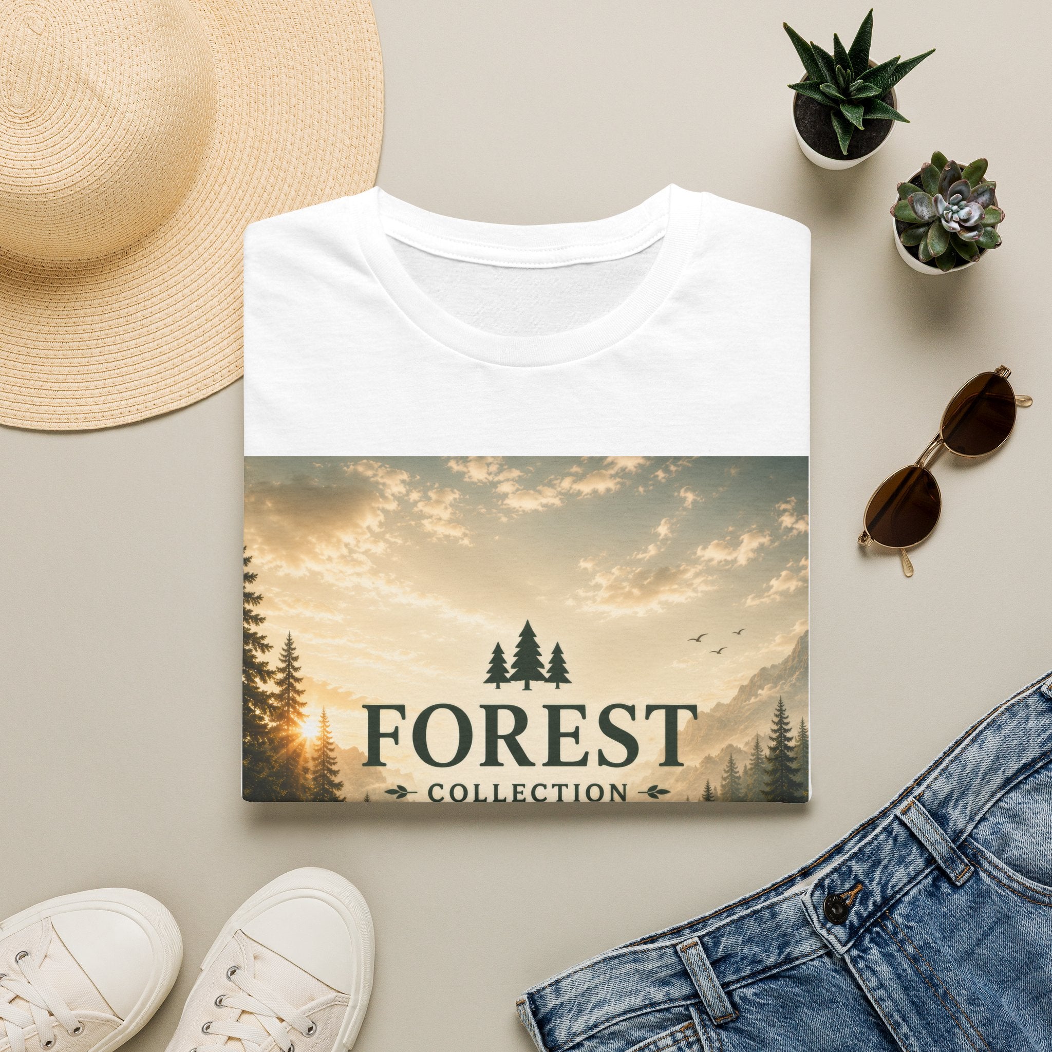 Forest Collection T-Shirt — Scenic Nature Graphic Tee