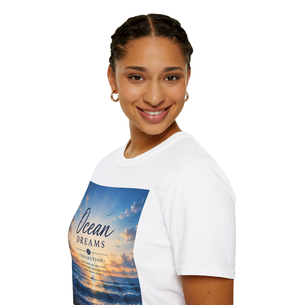 Ocean Dreams Tee — Sunset Beach Graphic T-Shirt