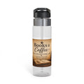 Books & Coffee 20oz Tritan Sport Bottle — Vintage Library Coffee Lover Water Bottle