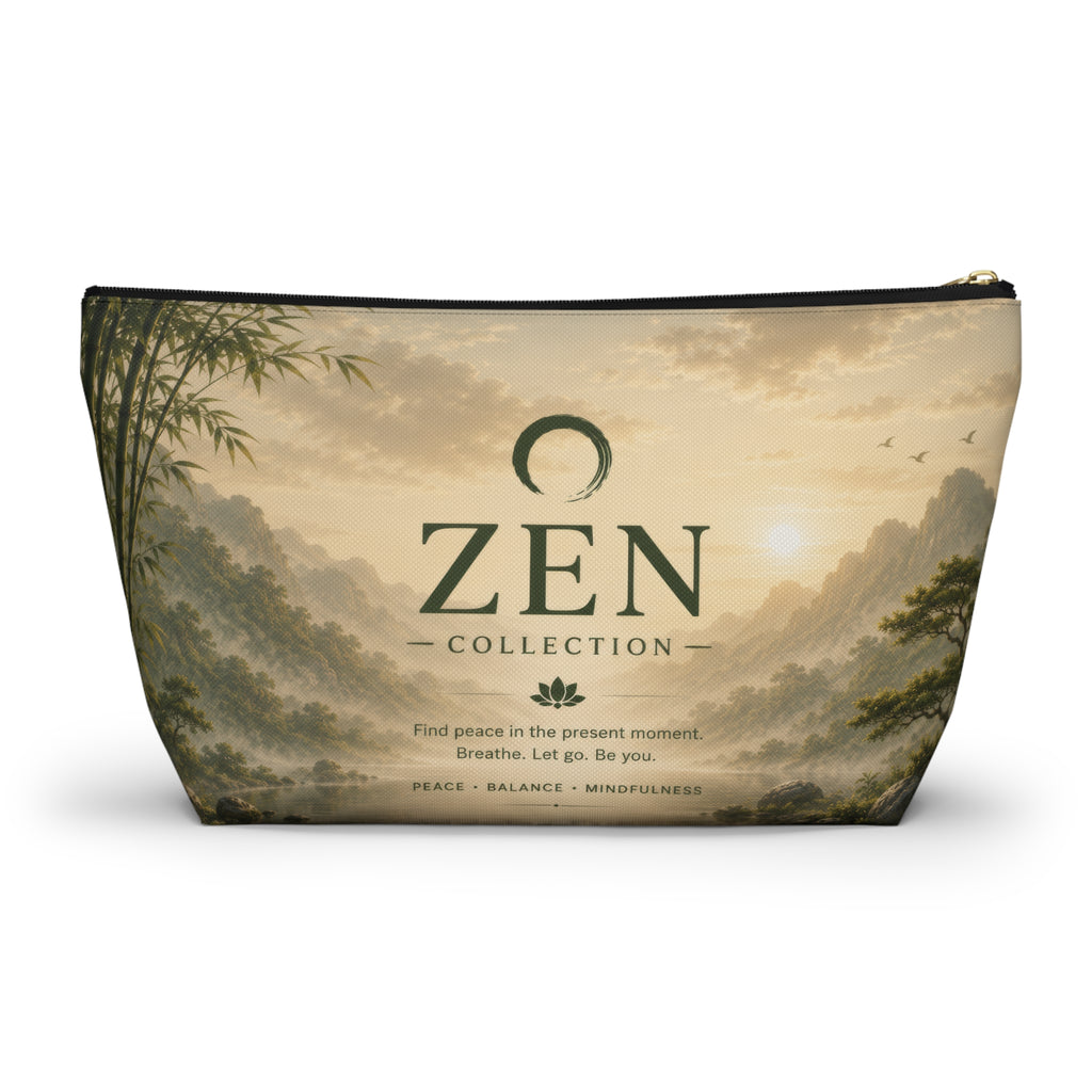 Zen Collection Accessory Pouch — T-Bottom Makeup & Travel Bag