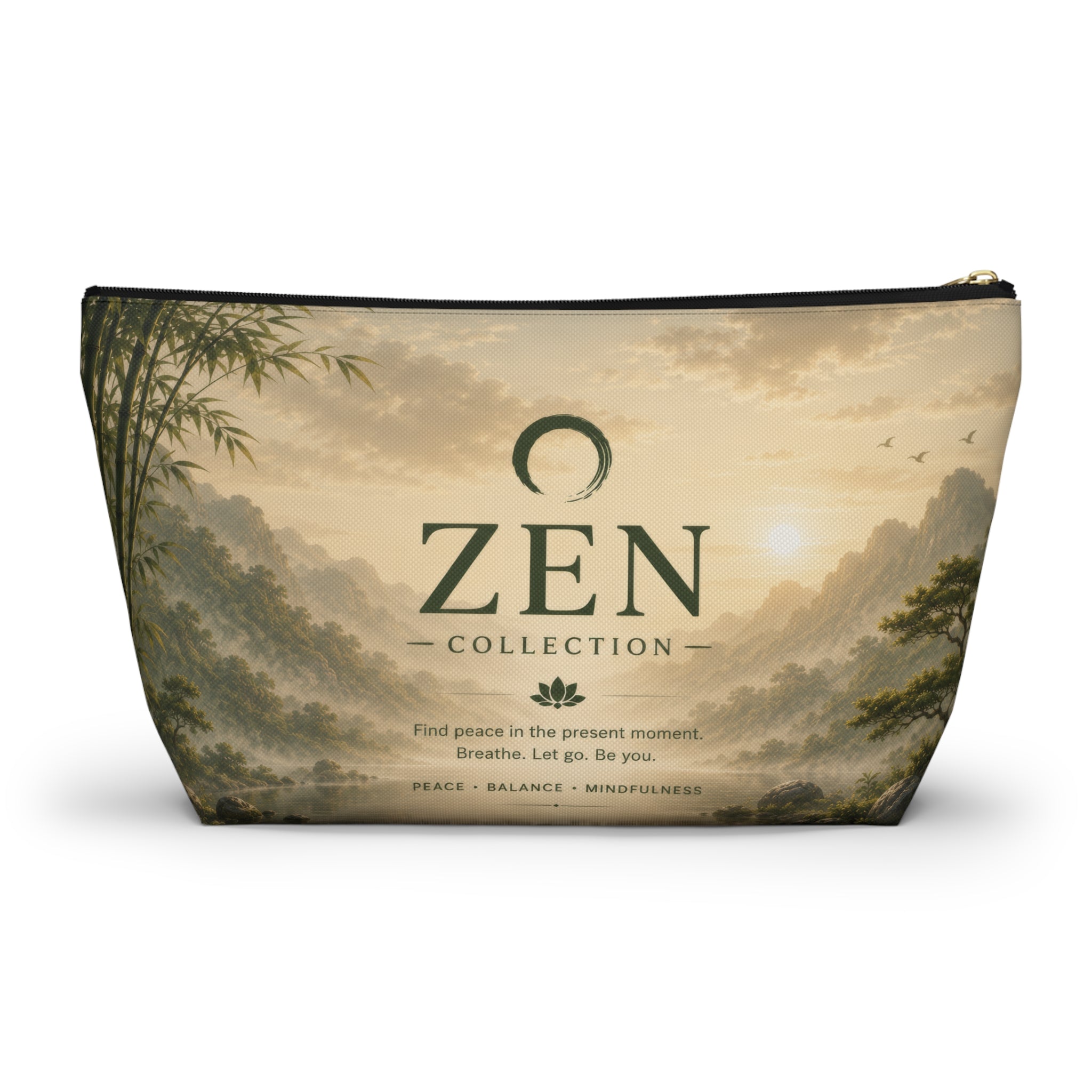 Zen Collection Accessory Pouch — T-Bottom Makeup & Travel Bag