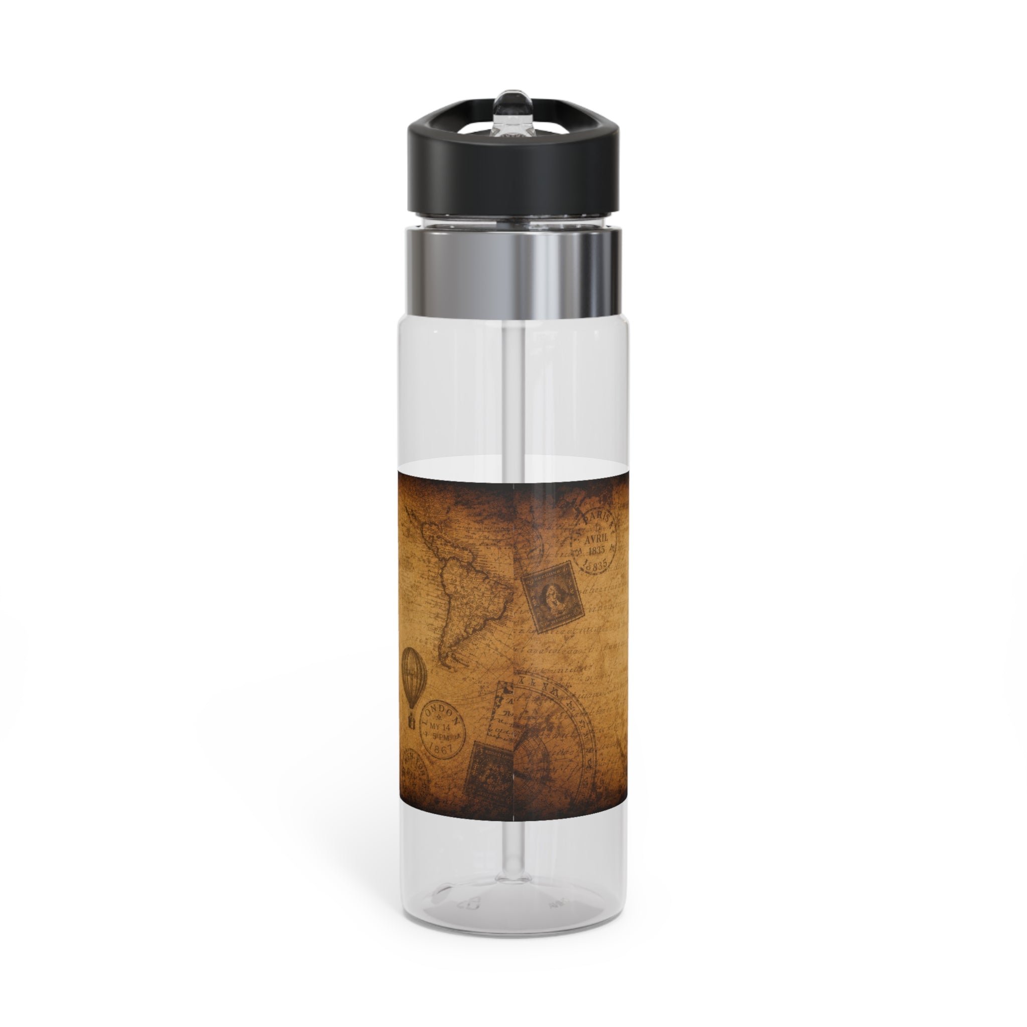 Vintage Collection 20oz Tritan Sport Bottle – Rustic Antique Label Water Bottle
