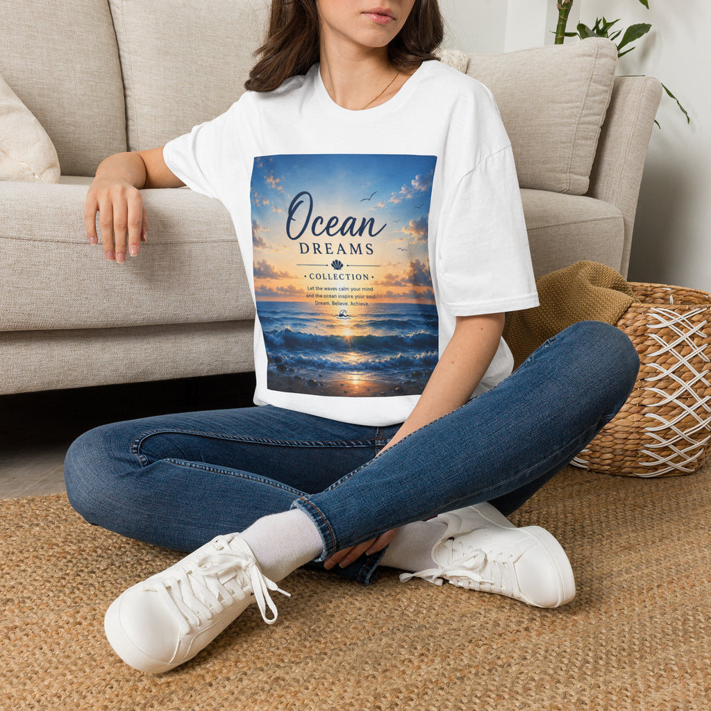 Ocean Dreams Tee — Sunset Beach Graphic T-Shirt