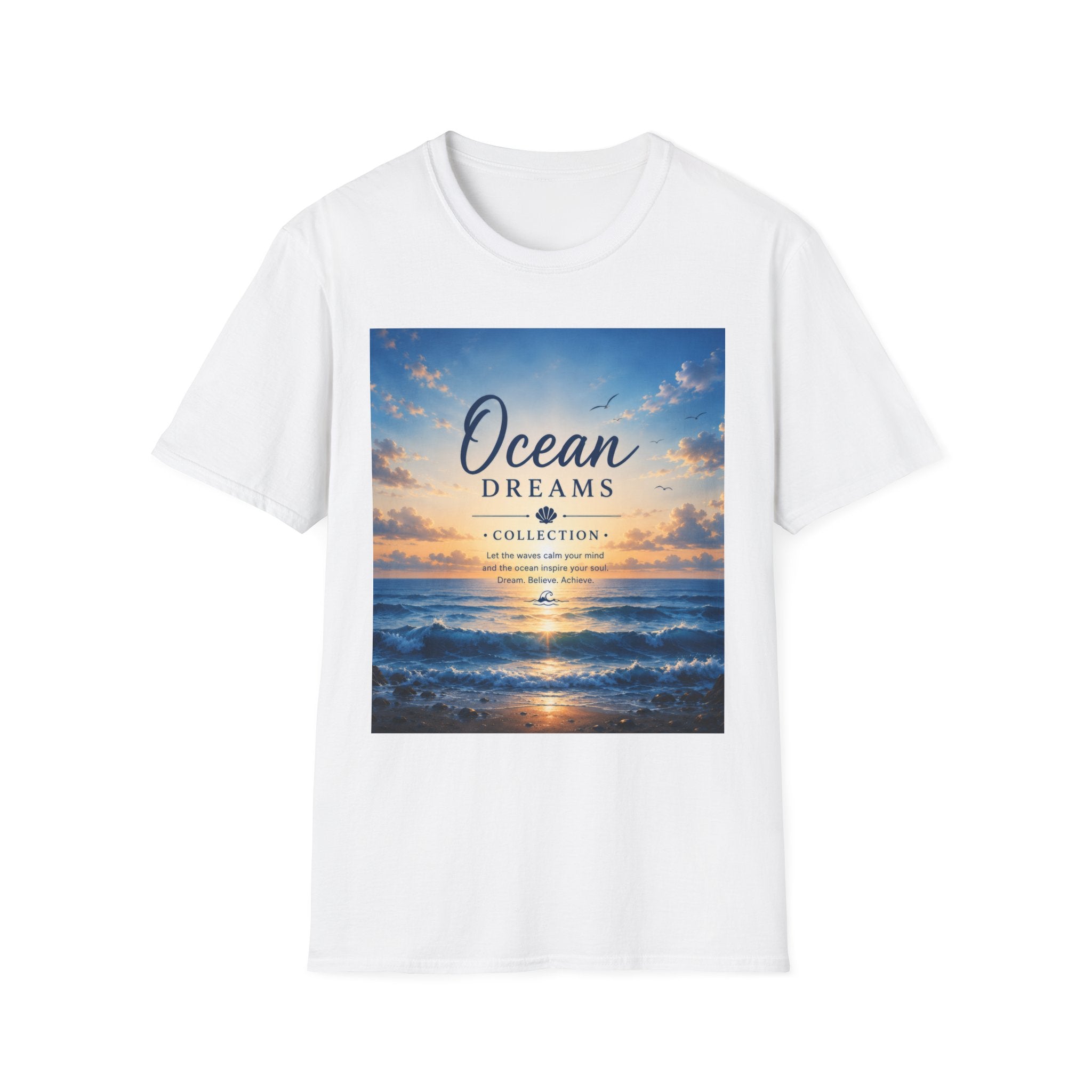 Ocean Dreams Tee — Sunset Beach Graphic T-Shirt