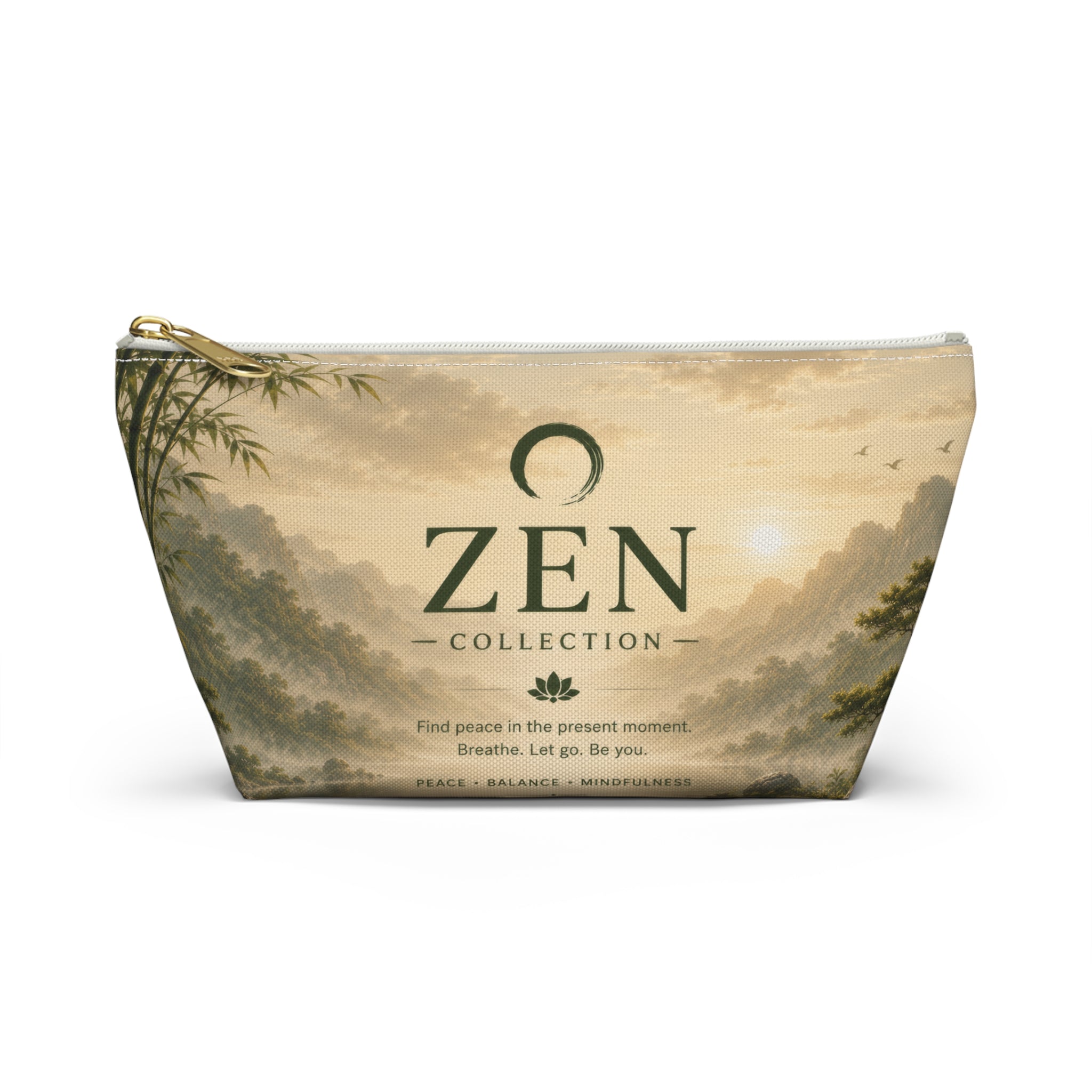 Zen Collection Accessory Pouch — T-Bottom Makeup & Travel Bag