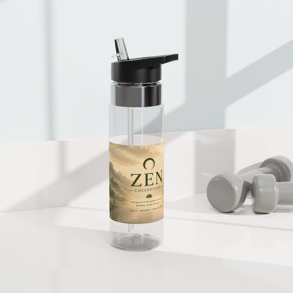 Zen Collection 20oz Tritan Sport Bottle – Inspirational Calm Water Bottle