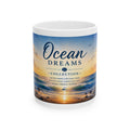 Ocean Ceramic Mug (11oz, 15oz) | Coastal Coffee Mug | Planet of Thoughts