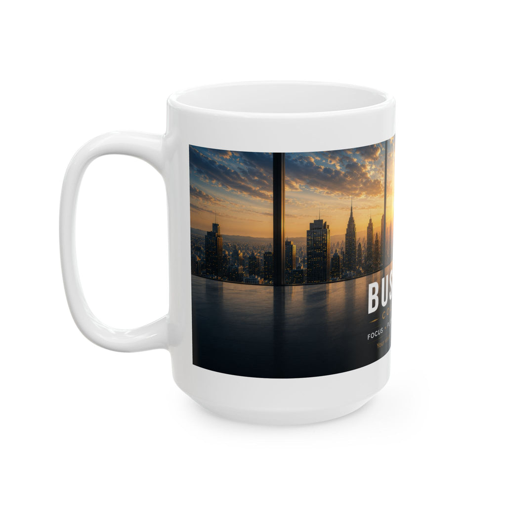 Business Ceramic Mug (11oz, 15oz) | Office Coffee Mug | Planet of Thoughts