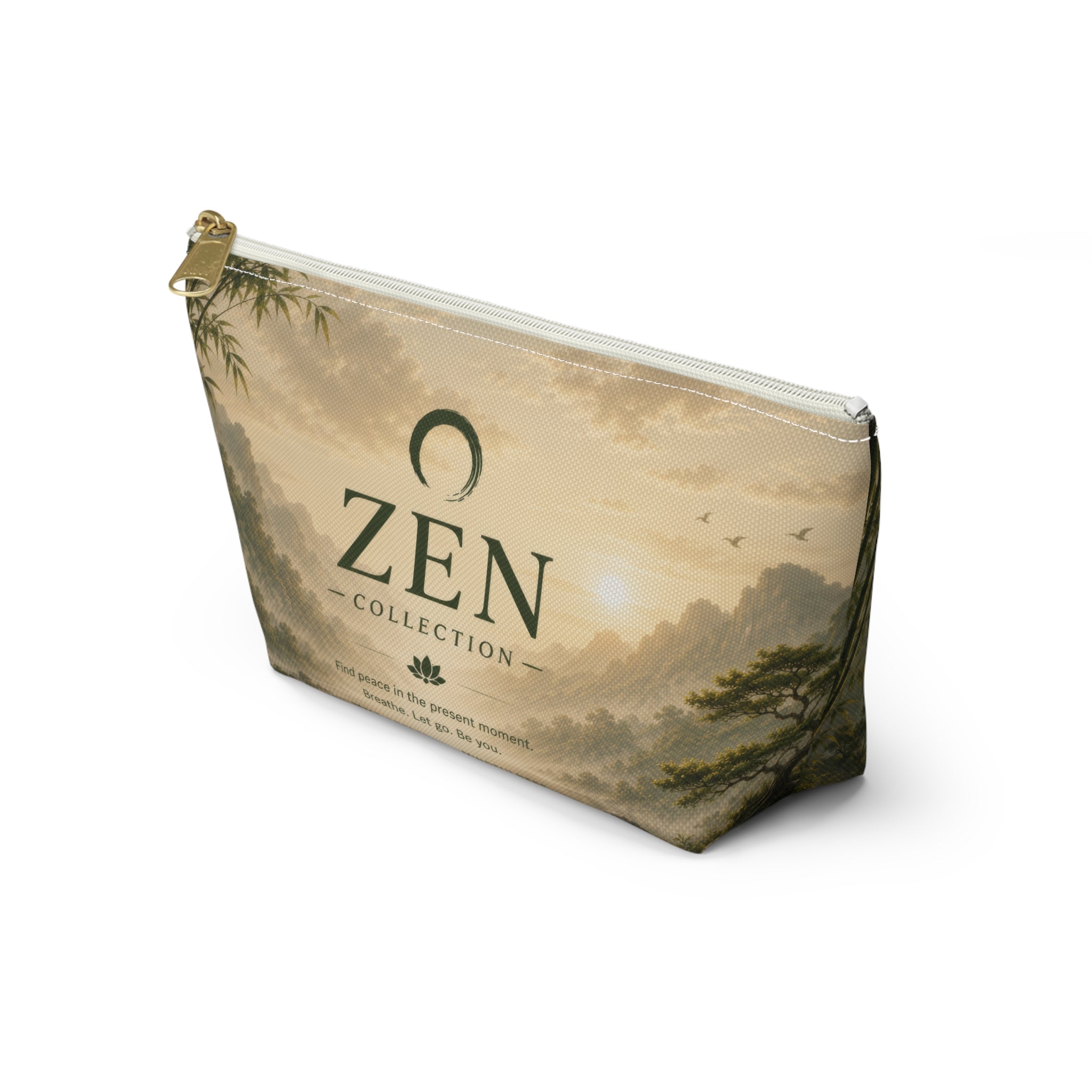Zen Collection Accessory Pouch — T-Bottom Makeup & Travel Bag