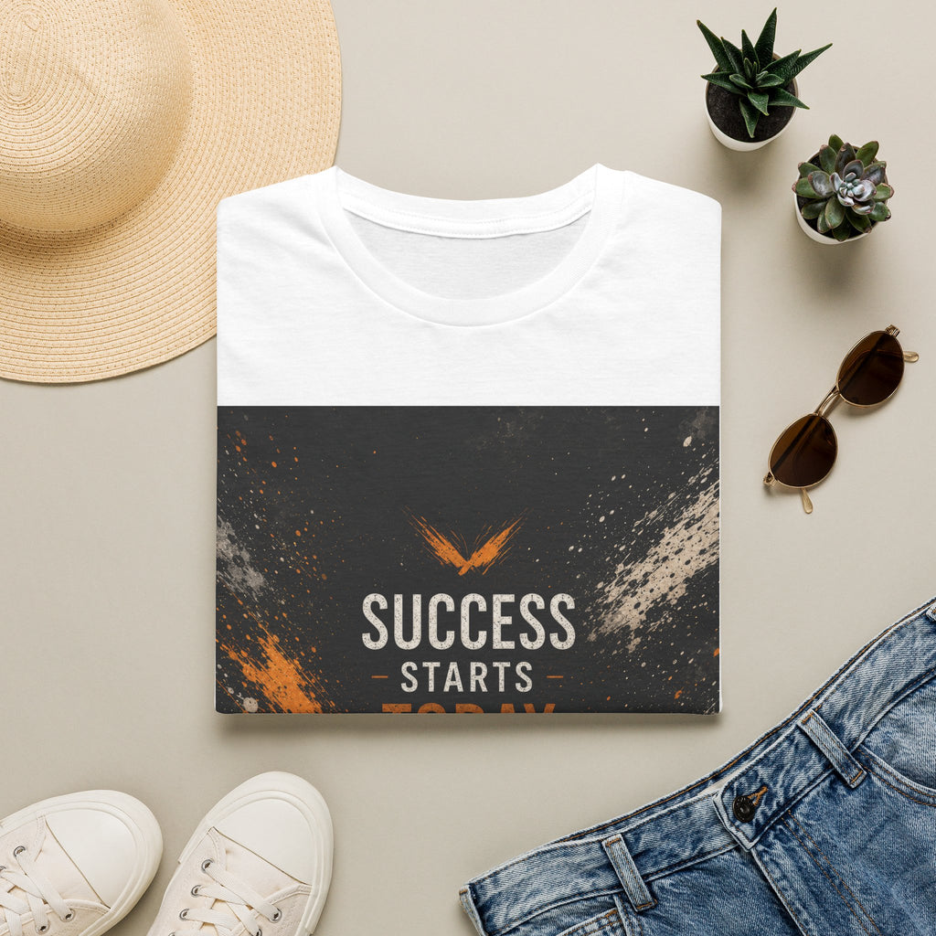 “Success Starts Today” Motivational Tee — Inspirational Graphic T-Shirt
