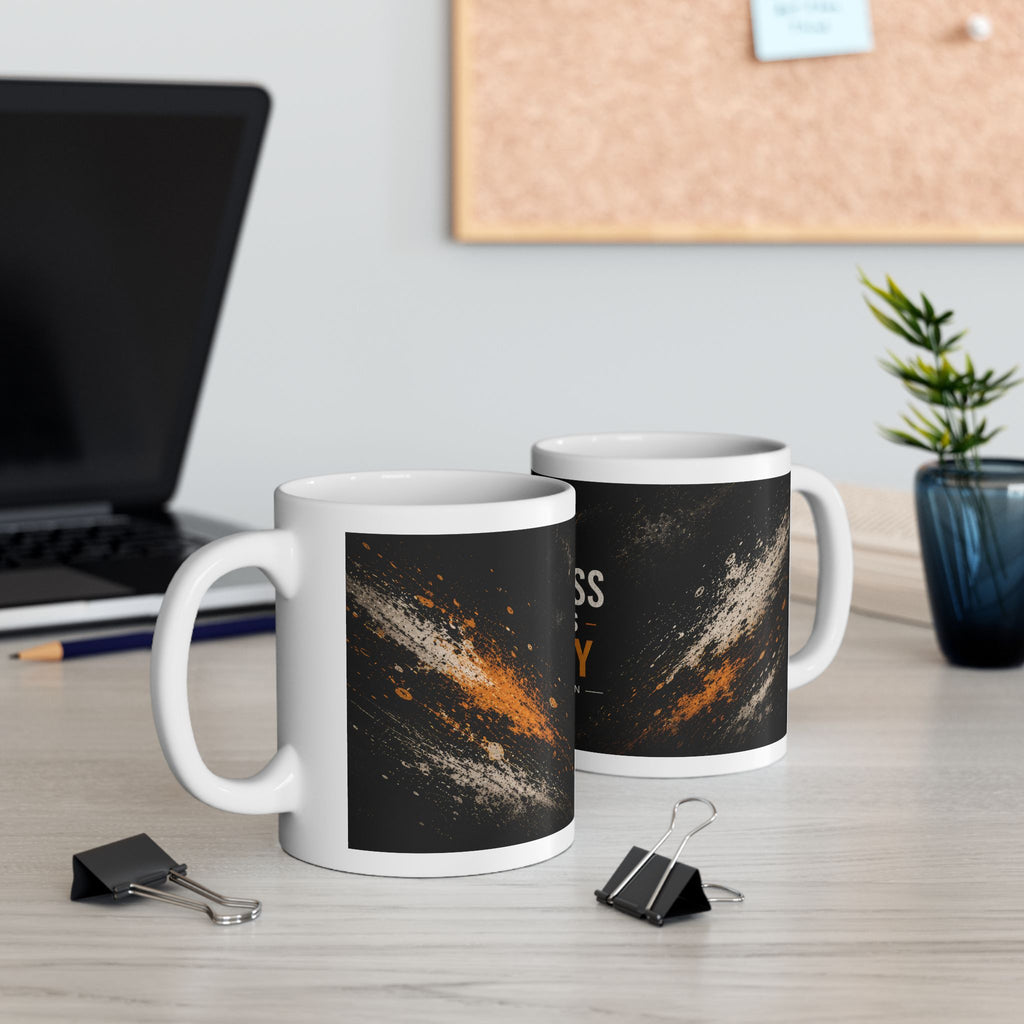 Success Starts Today Ceramic Mug (11oz, 15oz) | Motivational Coffee Mug | Planet of Thoughts