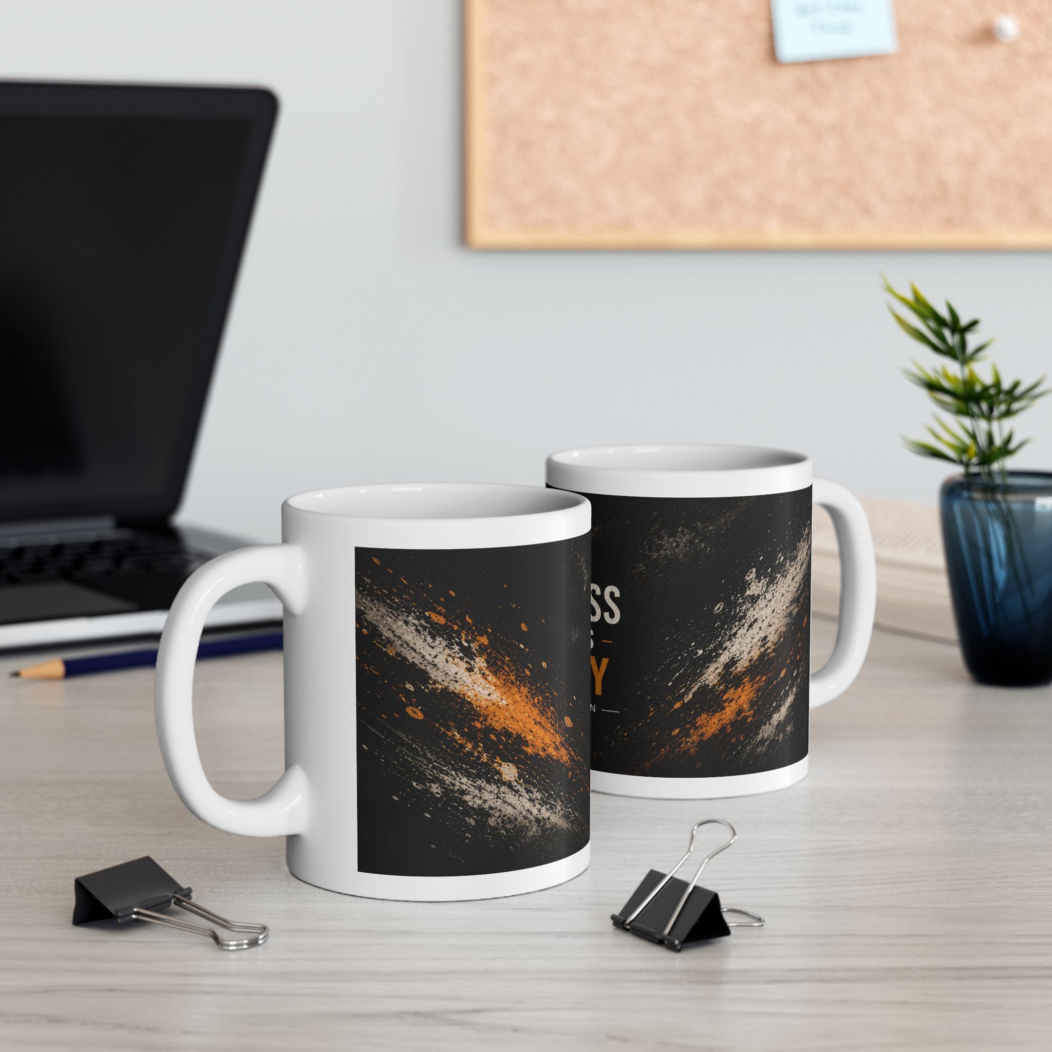 Success Starts Today Ceramic Mug (11oz, 15oz) | Motivational Coffee Mug | Planet of Thoughts