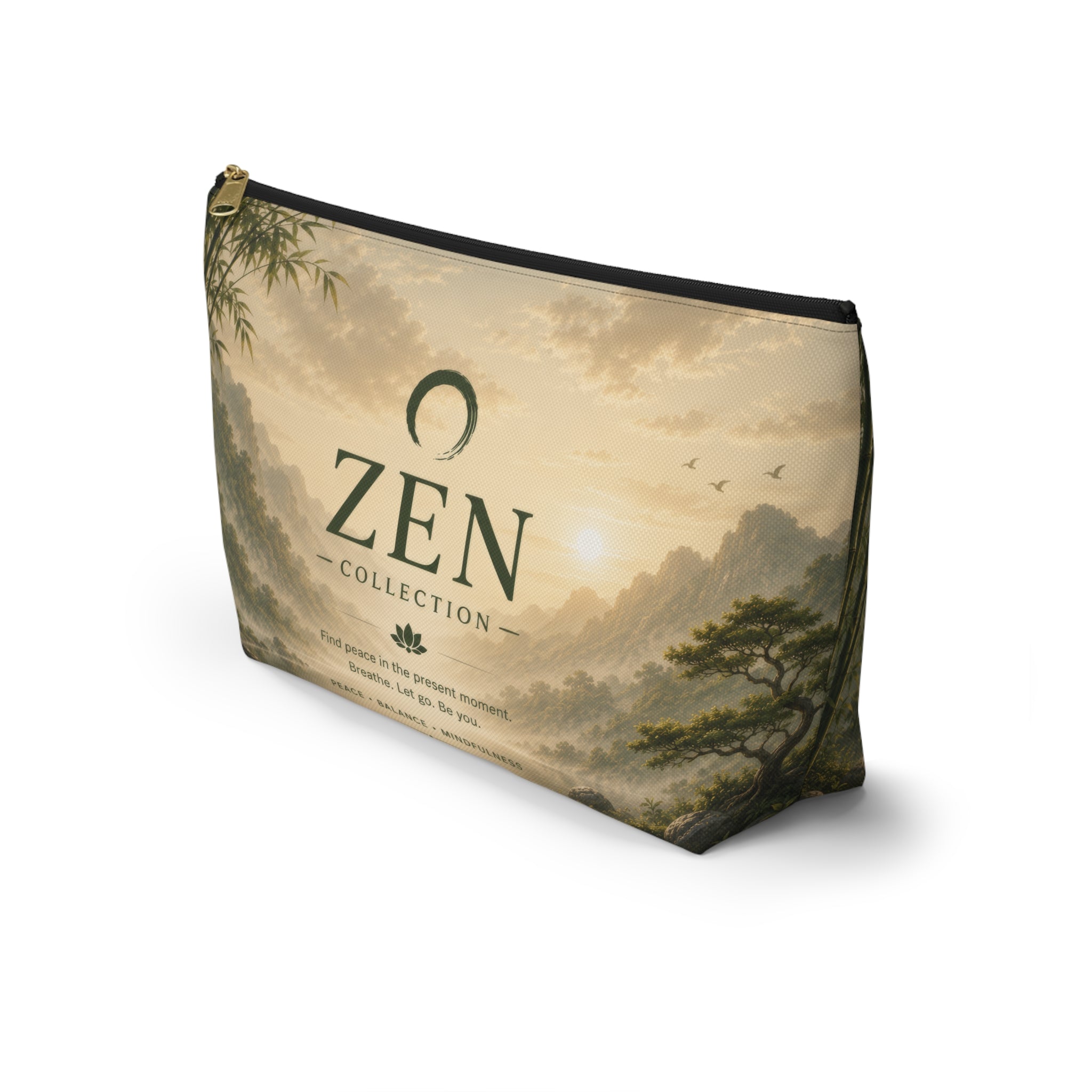Zen Collection Accessory Pouch — T-Bottom Makeup & Travel Bag
