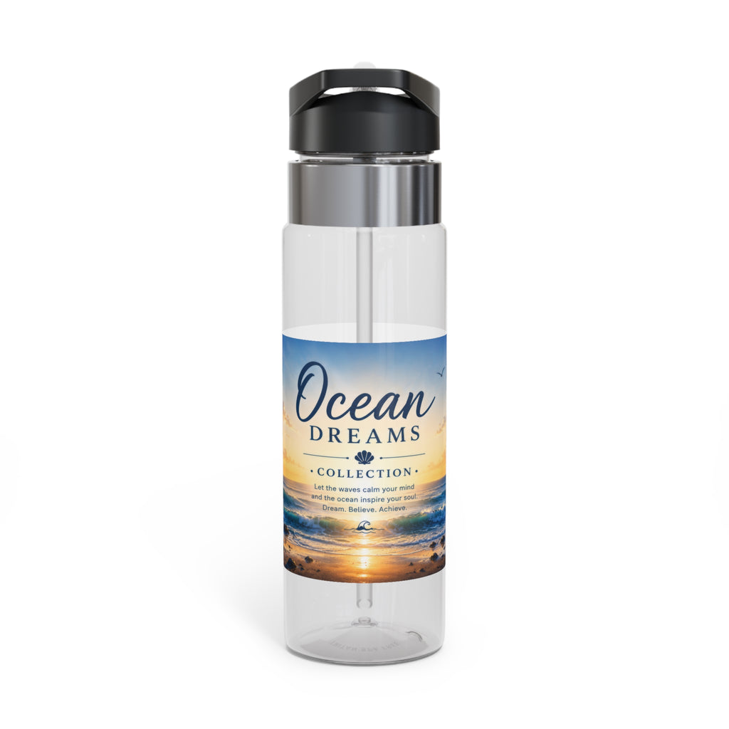 Ocean Dreams 20oz Tritan Sport Bottle — Coastal Sunset Water Bottle