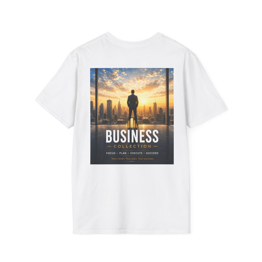 Business Collection T-Shirt — Inspirational City Skyline Success Tee