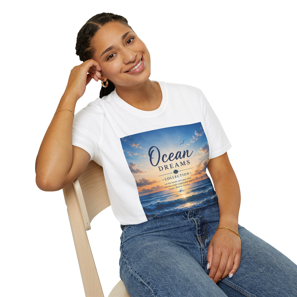 Ocean Dreams Tee — Sunset Beach Graphic T-Shirt