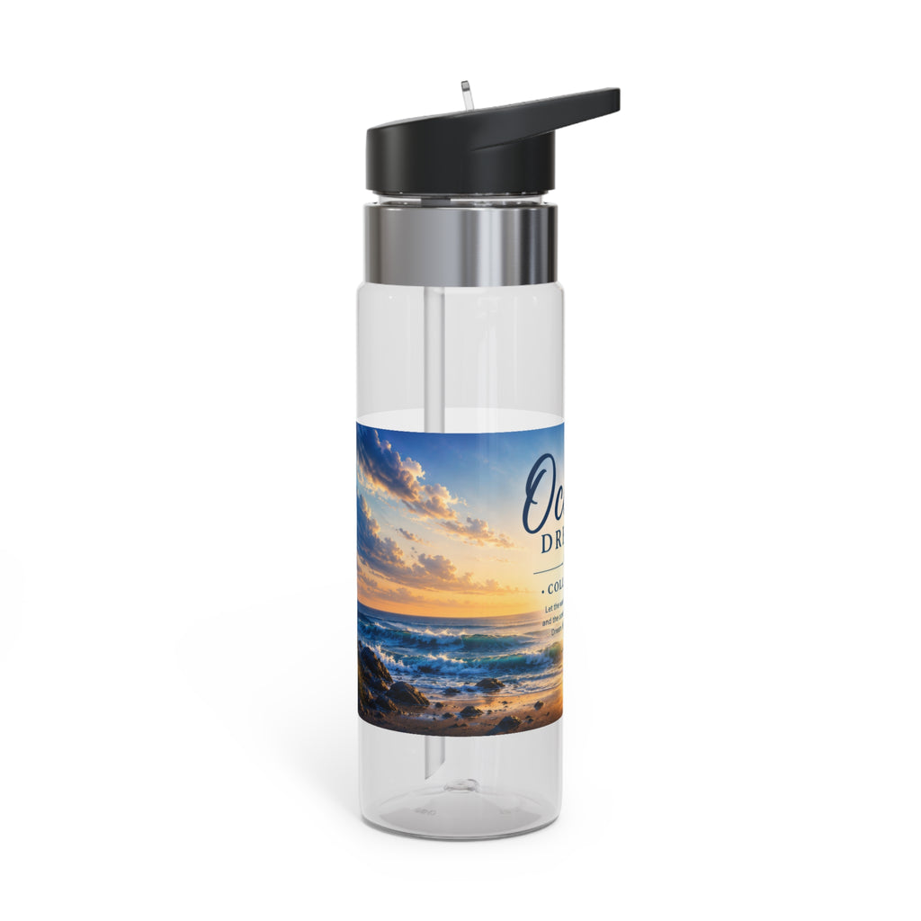 Ocean Dreams 20oz Tritan Sport Bottle — Coastal Sunset Water Bottle