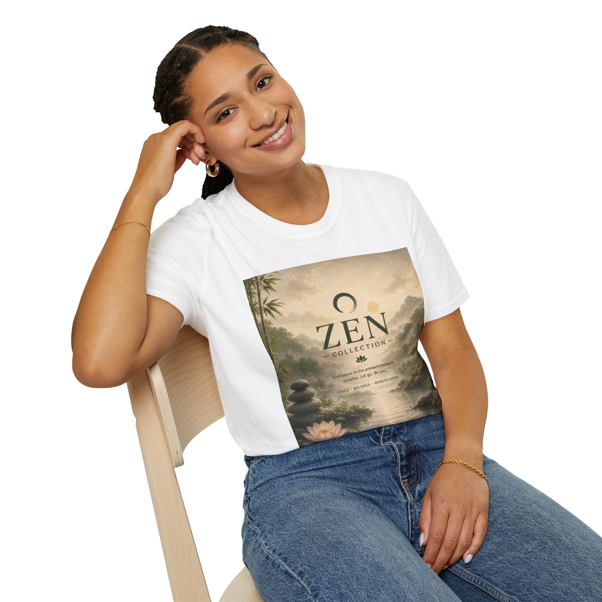 Zen Collection T‑Shirt — Serene Landscape Meditation Tee