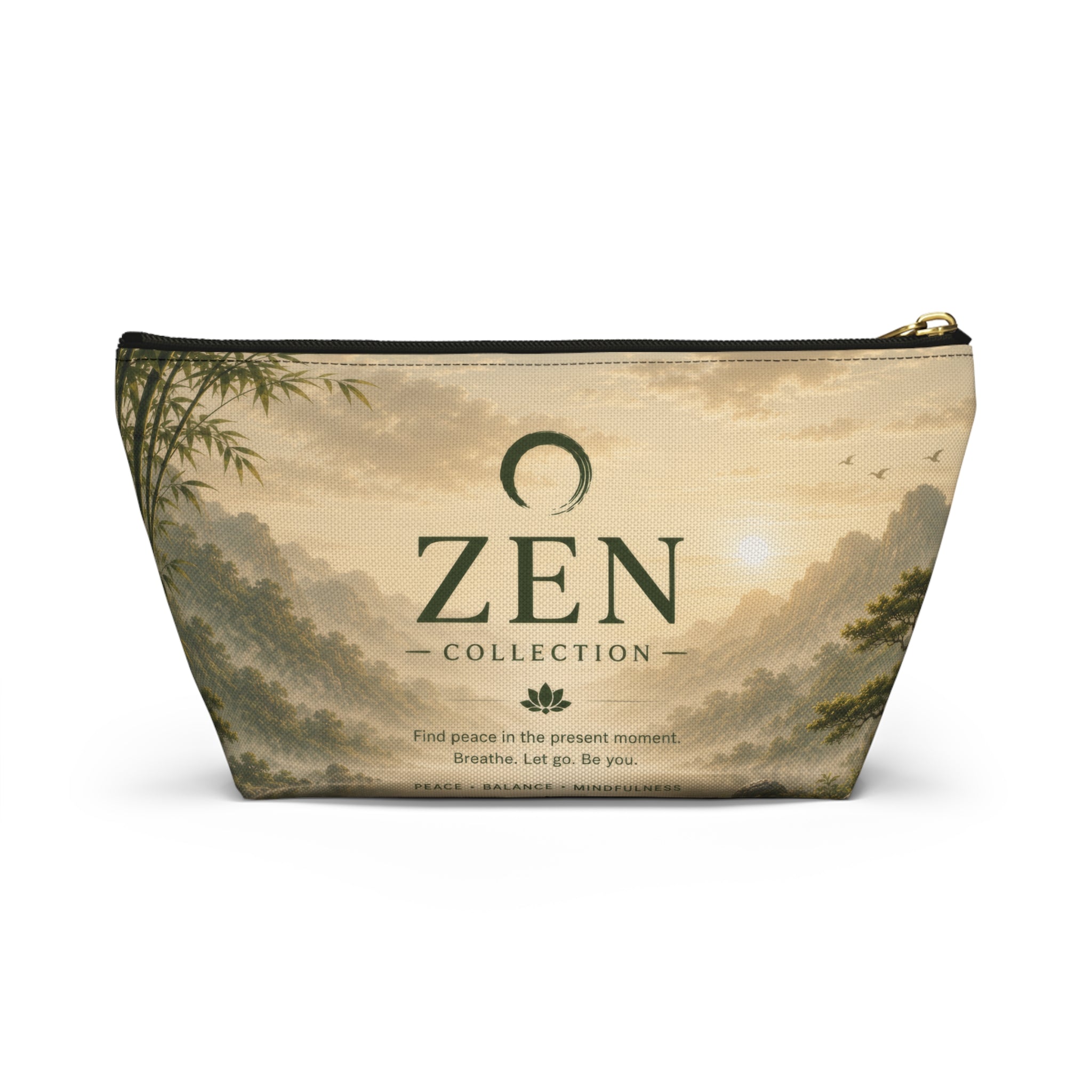 Zen Collection Accessory Pouch — T-Bottom Makeup & Travel Bag