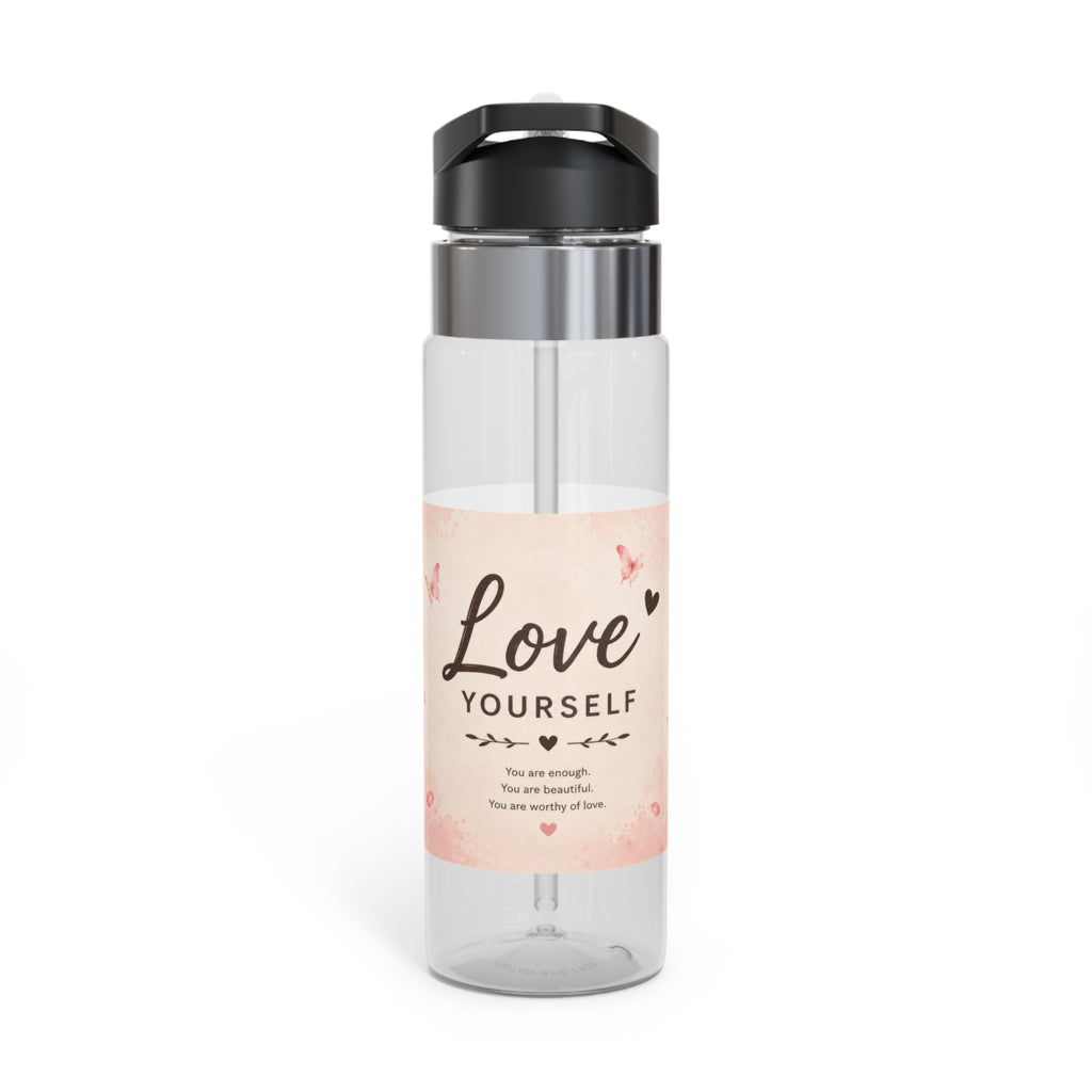 Love Yourself Floral 20oz Sport Bottle