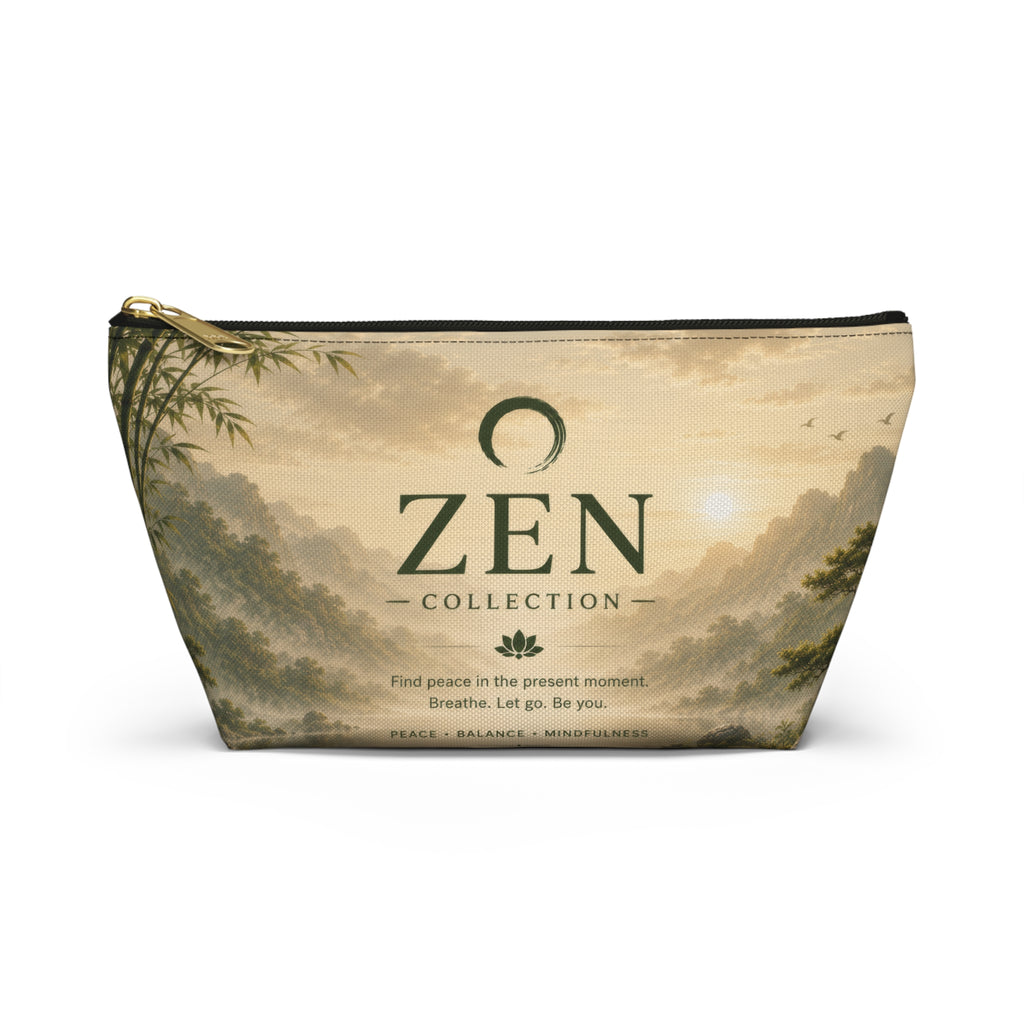 Zen Collection Accessory Pouch — T-Bottom Makeup & Travel Bag