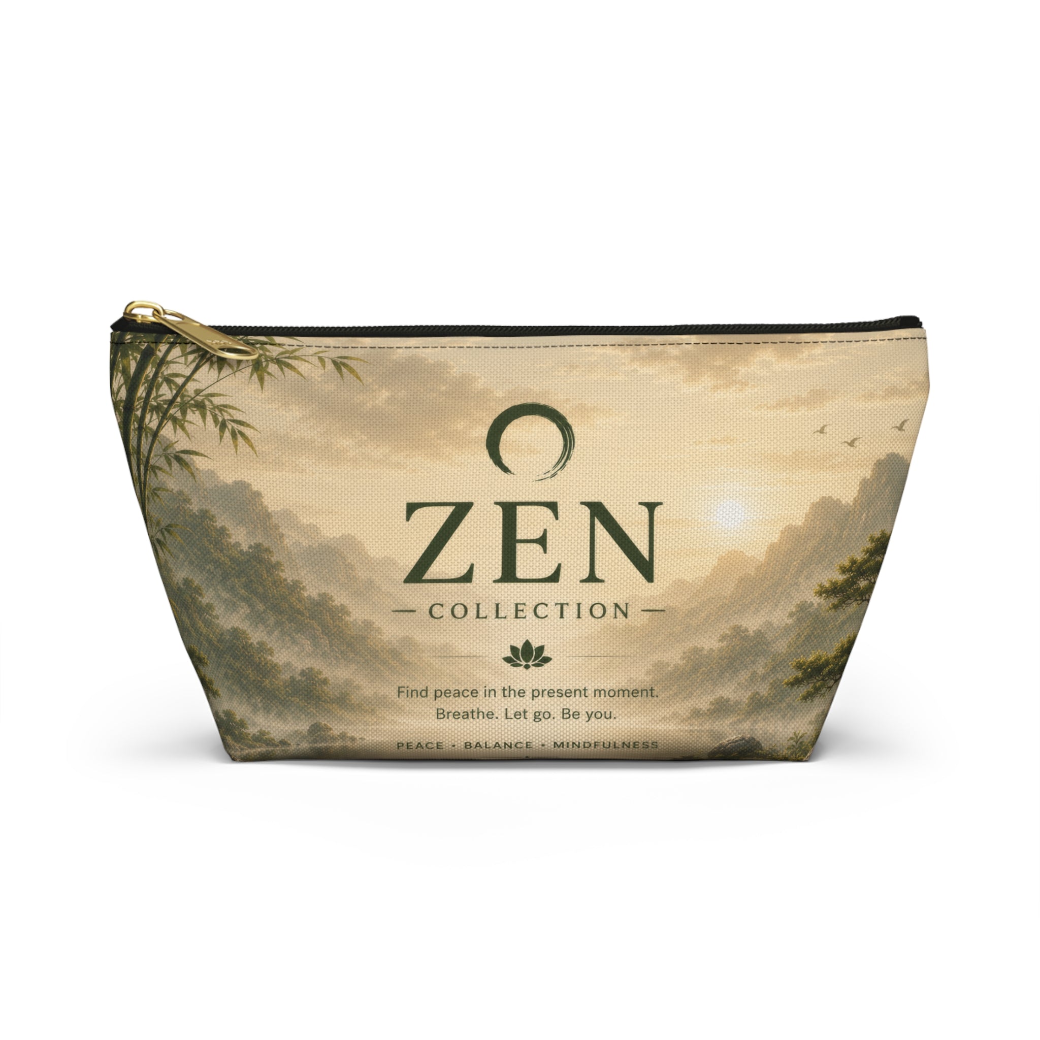 Zen Collection Accessory Pouch — T-Bottom Makeup & Travel Bag