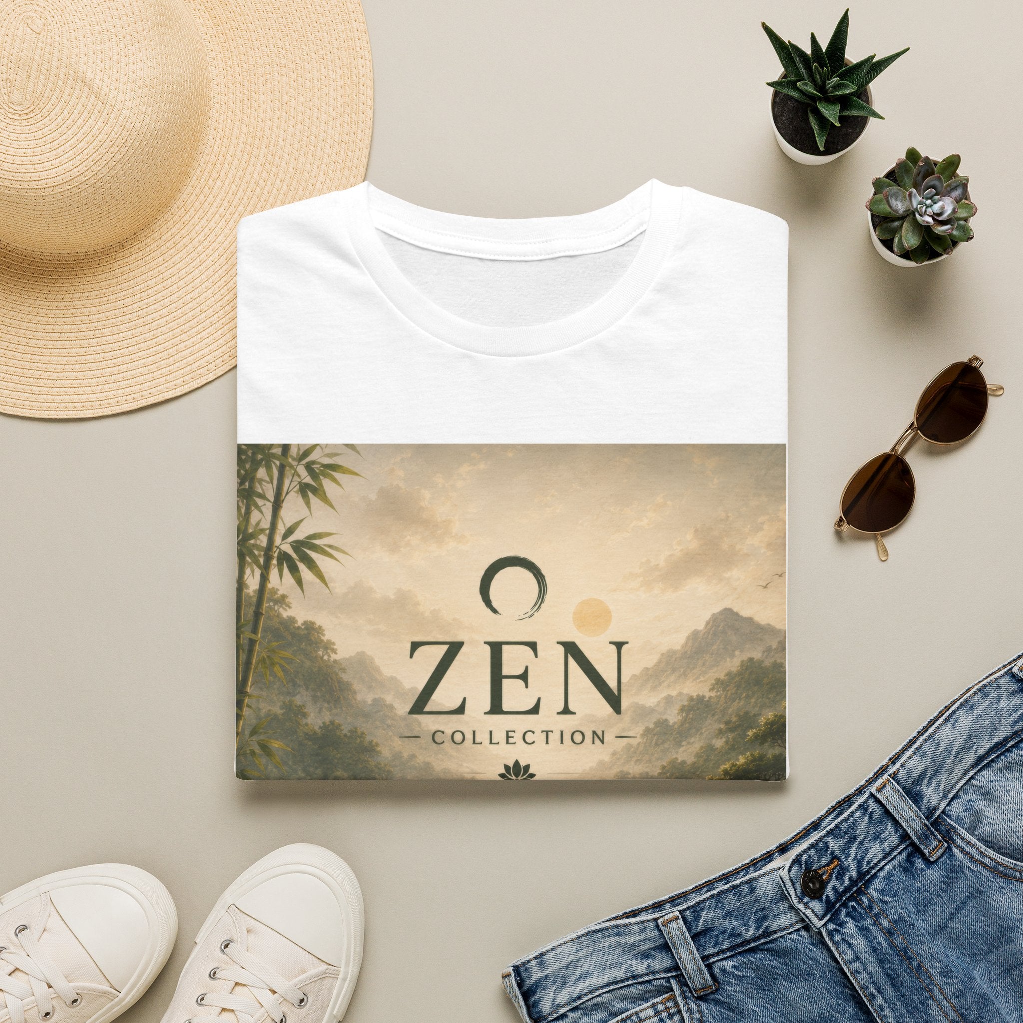 Zen Collection T‑Shirt — Serene Landscape Meditation Tee