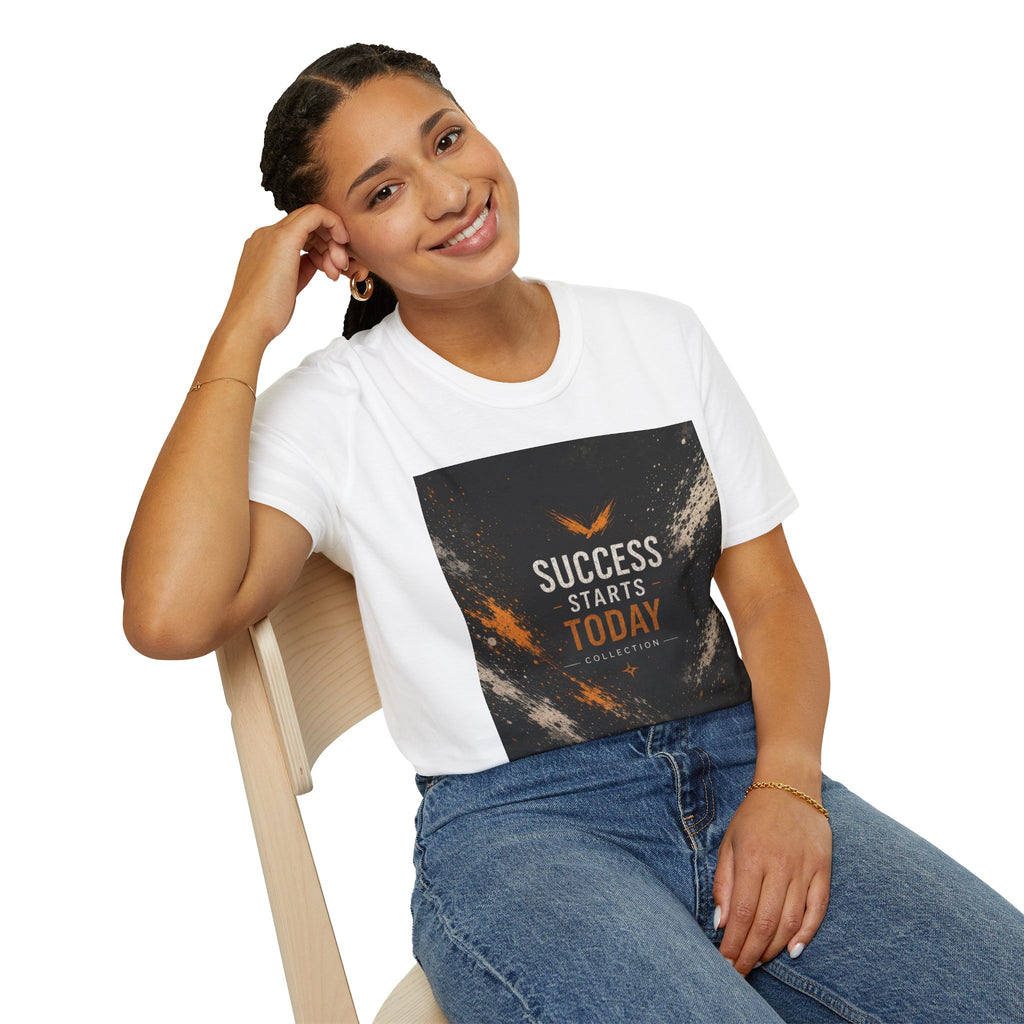 “Success Starts Today” Motivational Tee — Inspirational Graphic T-Shirt