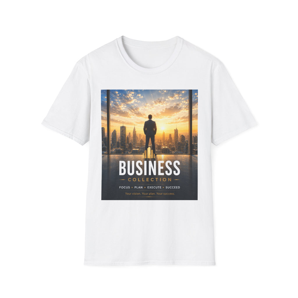 Business Collection T-Shirt — Inspirational City Skyline Success Tee
