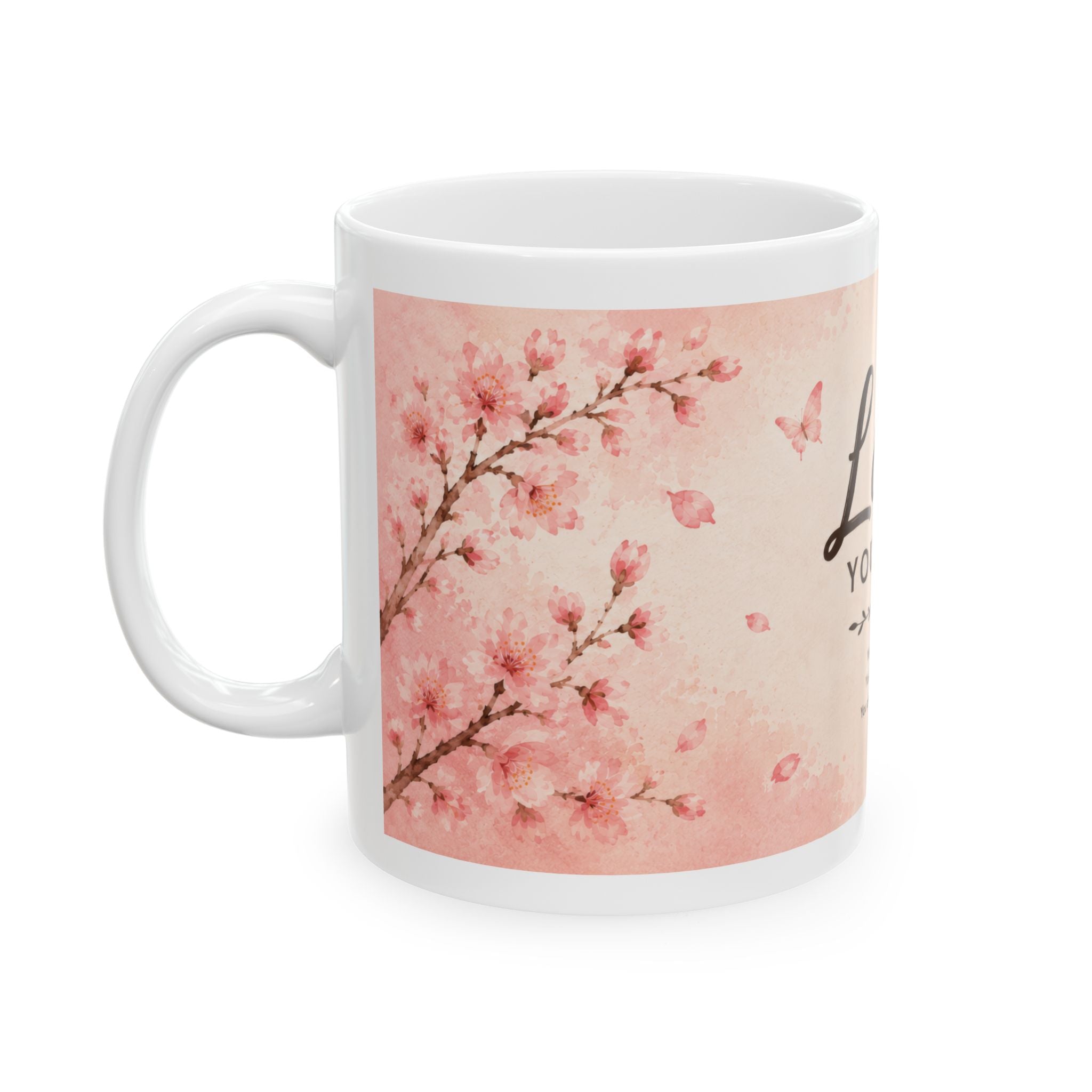 Love Yourself Ceramic Mug (11oz, 15oz) | Self Love Coffee Mug | Planet of Thoughts