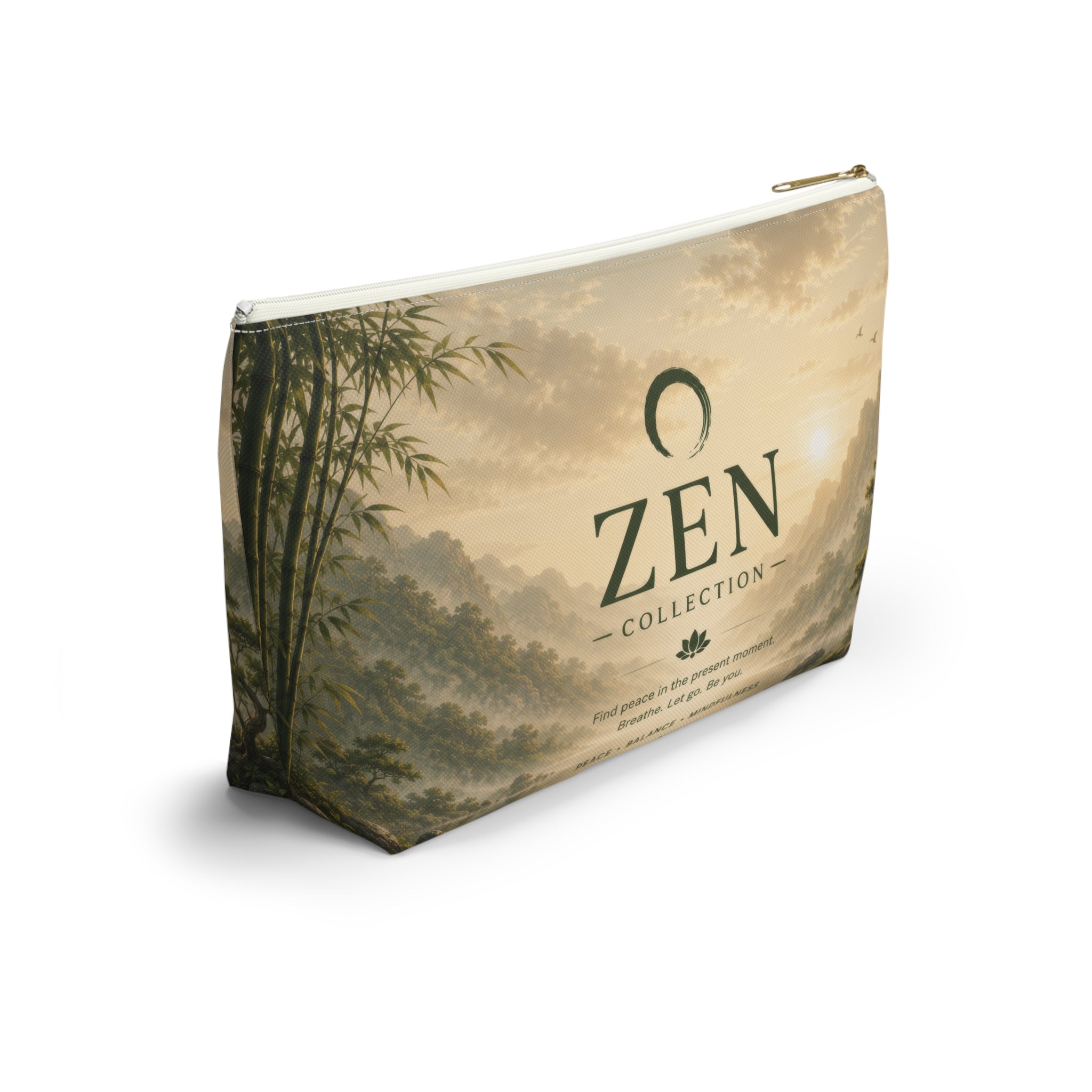 Zen Collection Accessory Pouch — T-Bottom Makeup & Travel Bag