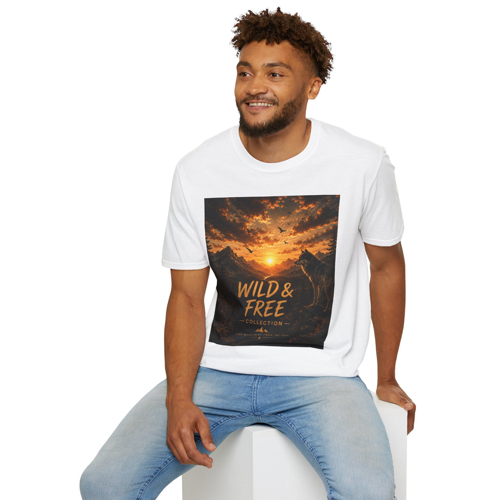 Wild & Free Sunset Mountain T-Shirt