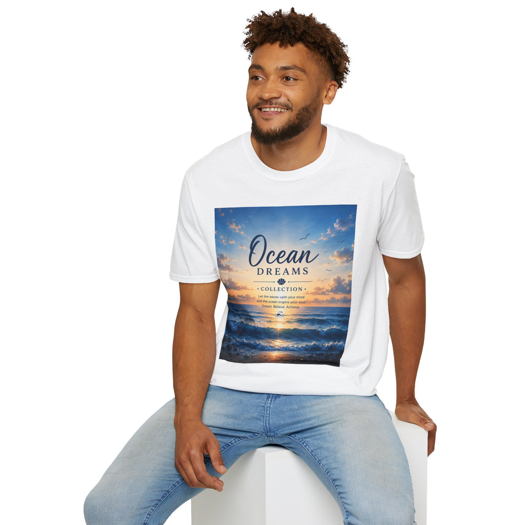 Ocean Dreams Tee — Sunset Beach Graphic T-Shirt