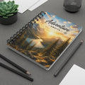 Adventure Awaits Spiral Journal — Mountain Lake Travel Notebook