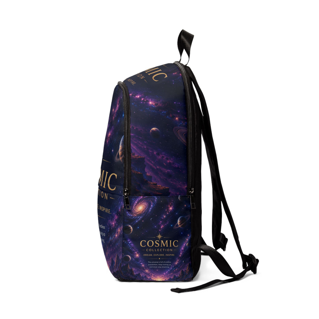 Cosmic Collection Backpack – Dream, Explore, Inspire Galaxy Print