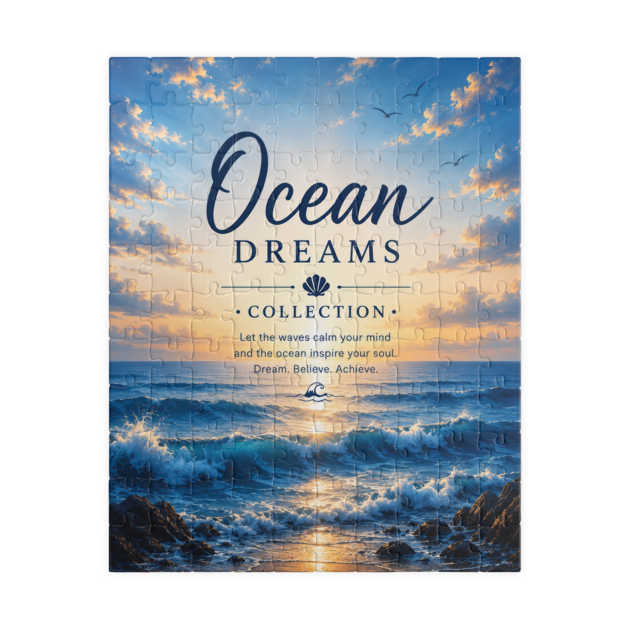 Ocean Dreams Jigsaw Puzzle — Scenic Seascape Collection (110–1014 pcs)
