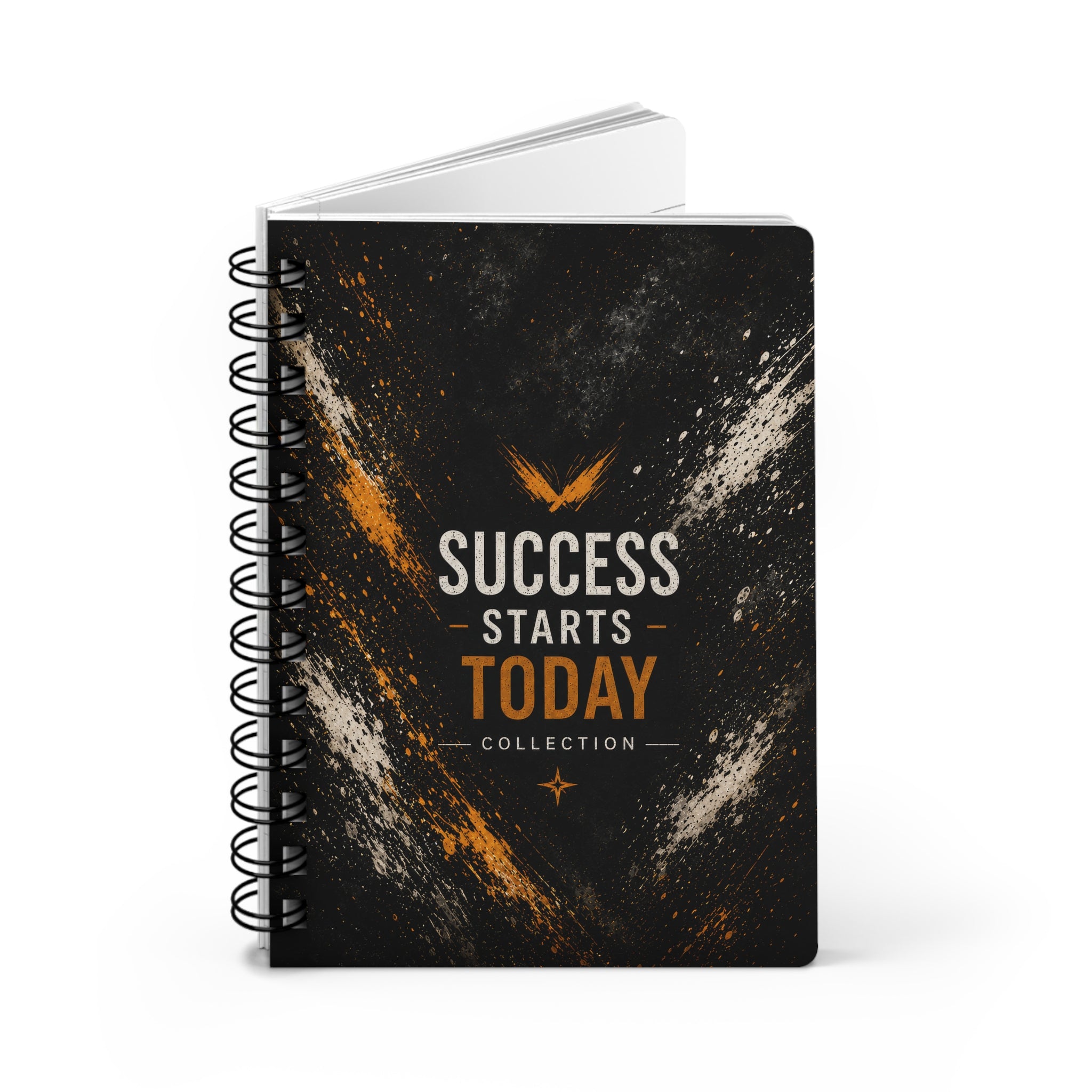 Success Starts Today Spiral Journal — Motivational Goal Planner